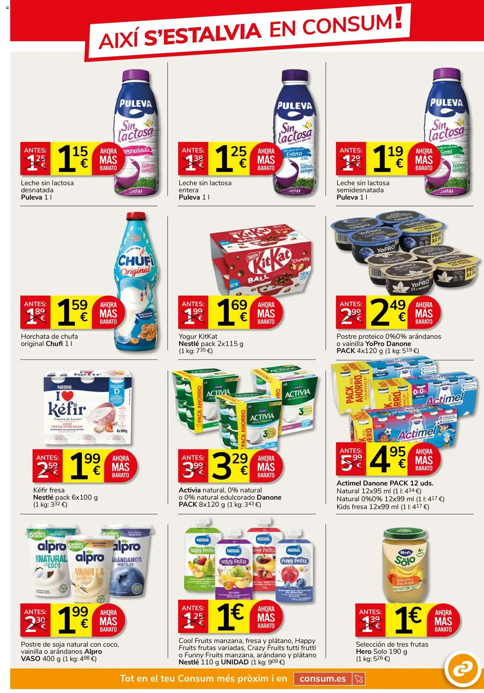 Catálogo de Consum folleto 23/07/2026 - 26/08/2026 23 de julio al 26 de agosto 2026 - Página 3