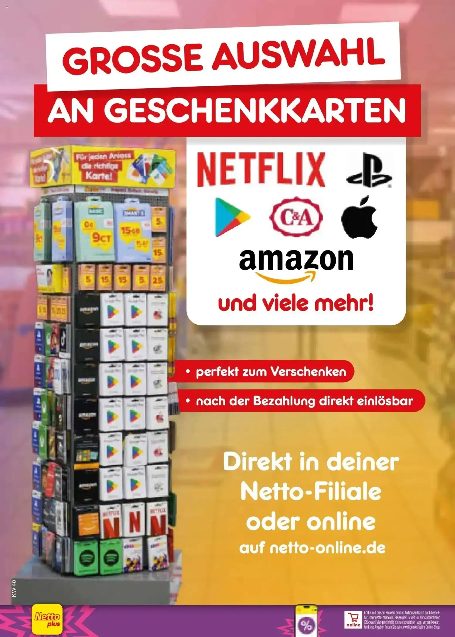 Netto Marken-Discount Prospekt (ab 28.09.2026) » Angebote von 28. September bis 2. Oktober 2026 - Prospekt seite 29