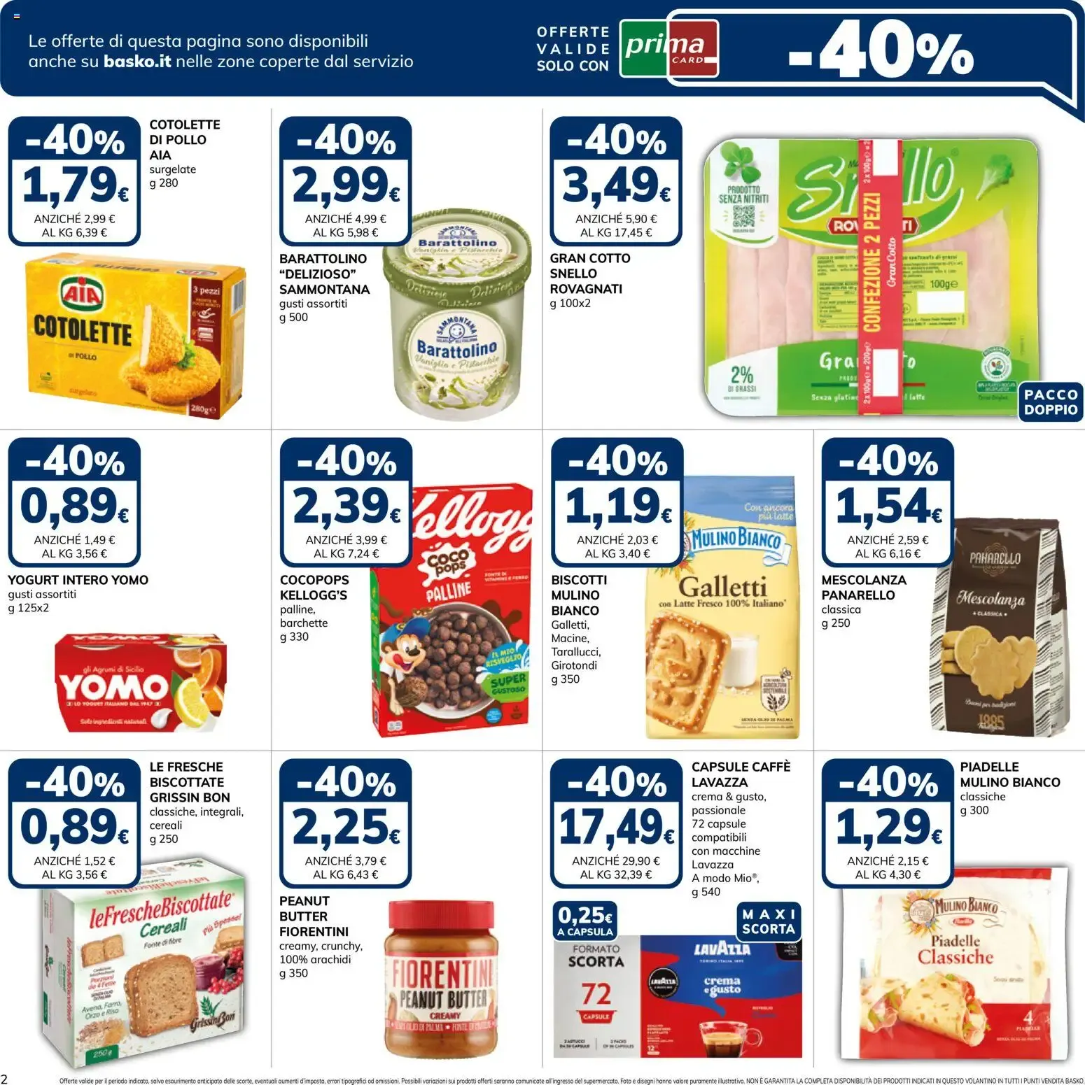 Basko: Grande Sconto 40% da 21 agosto a 2 settembre di 2026 - Pagina del volantino 2