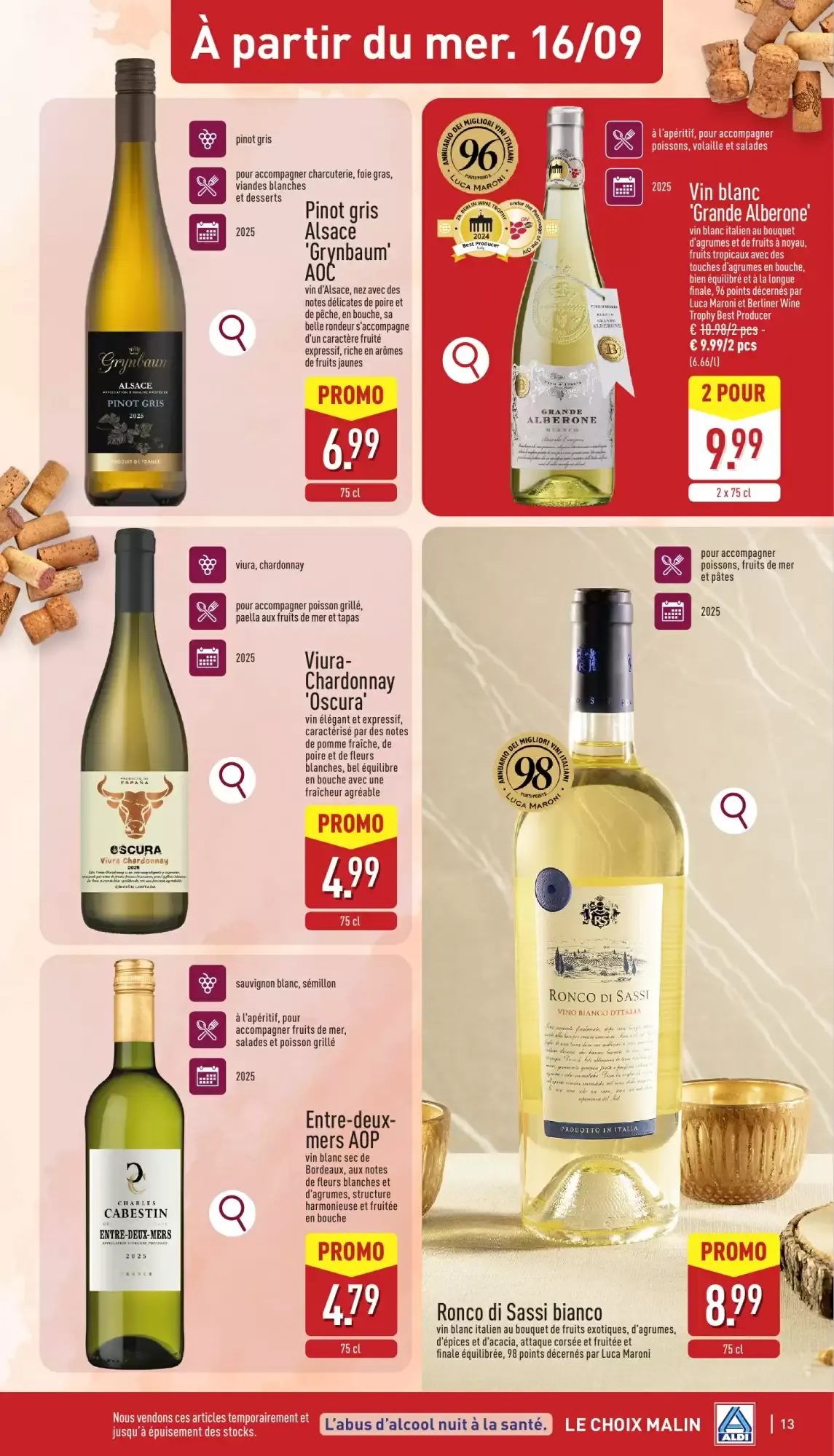ALDI Dépliant du 14/09 au 19/09 van 14 september tot 19 september 2026 - folder pagina 13