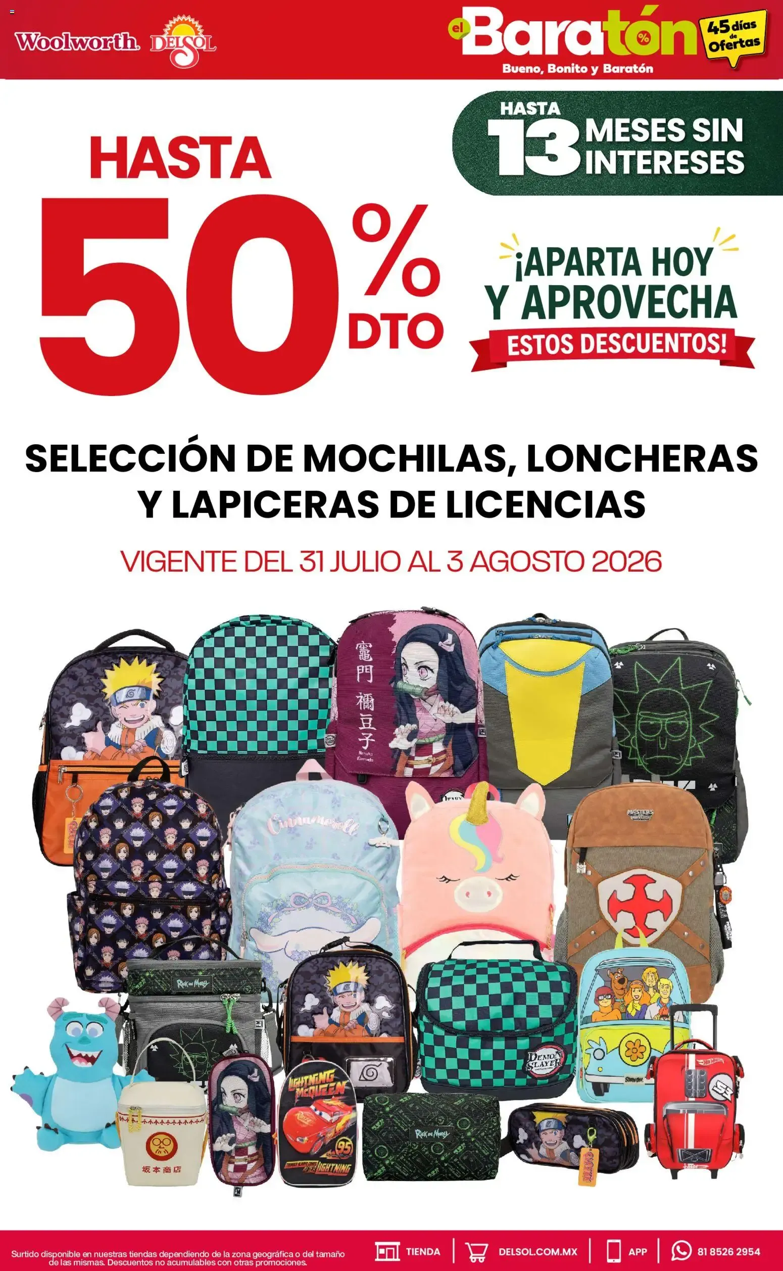 Catálogo de Del Sol y Woolworth catálogo Bueno, Bonito y Baratón (30/07/2026 - 03/08/2026) - catálogo en línea 30 de julio al 3 de agosto 2026 - Pagina 5