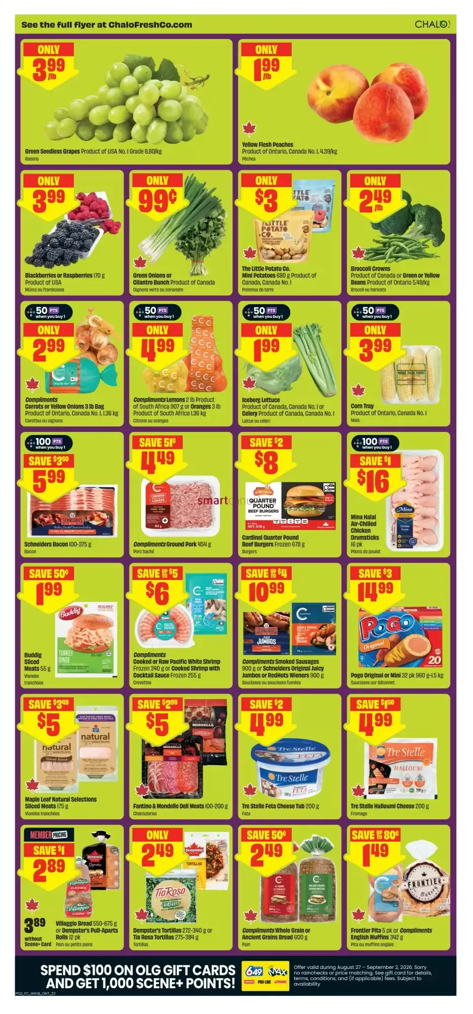 FreshCo Back to Routine Deals from August 27 to September 2 2026 - flyer page 3