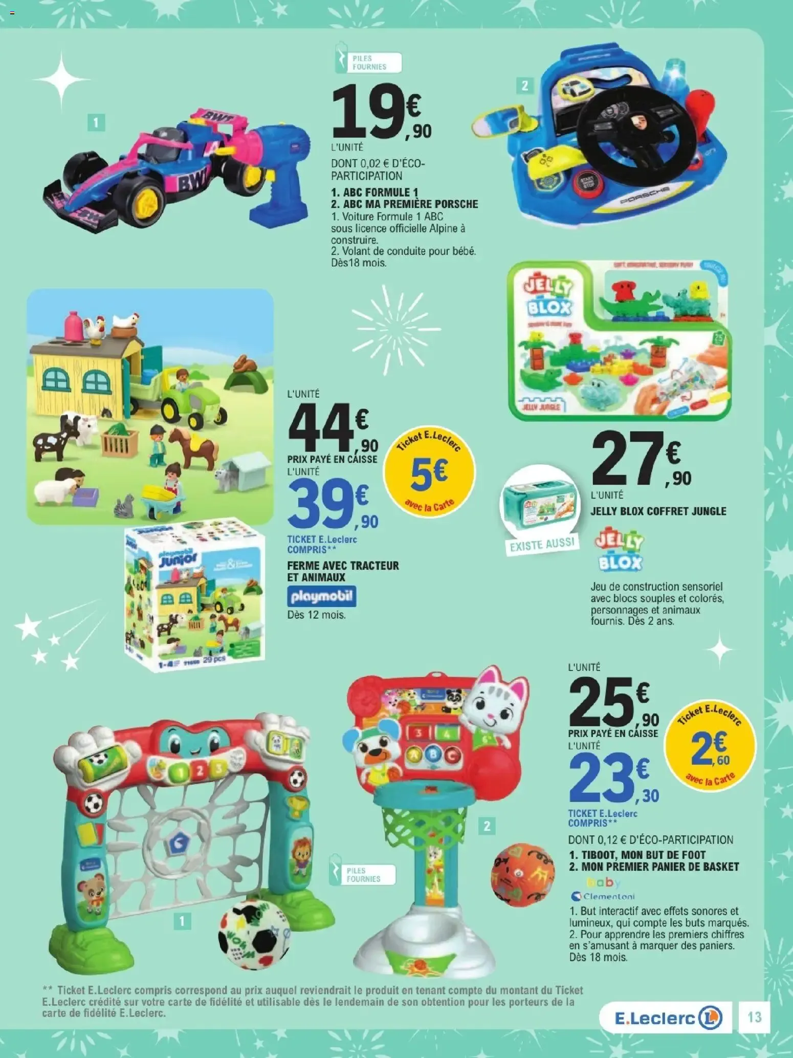 La Fabuleuse Fabrique des Jouets - E.Leclerc du 13 octobre au 5 décembre 2026 - Catalogue page 13