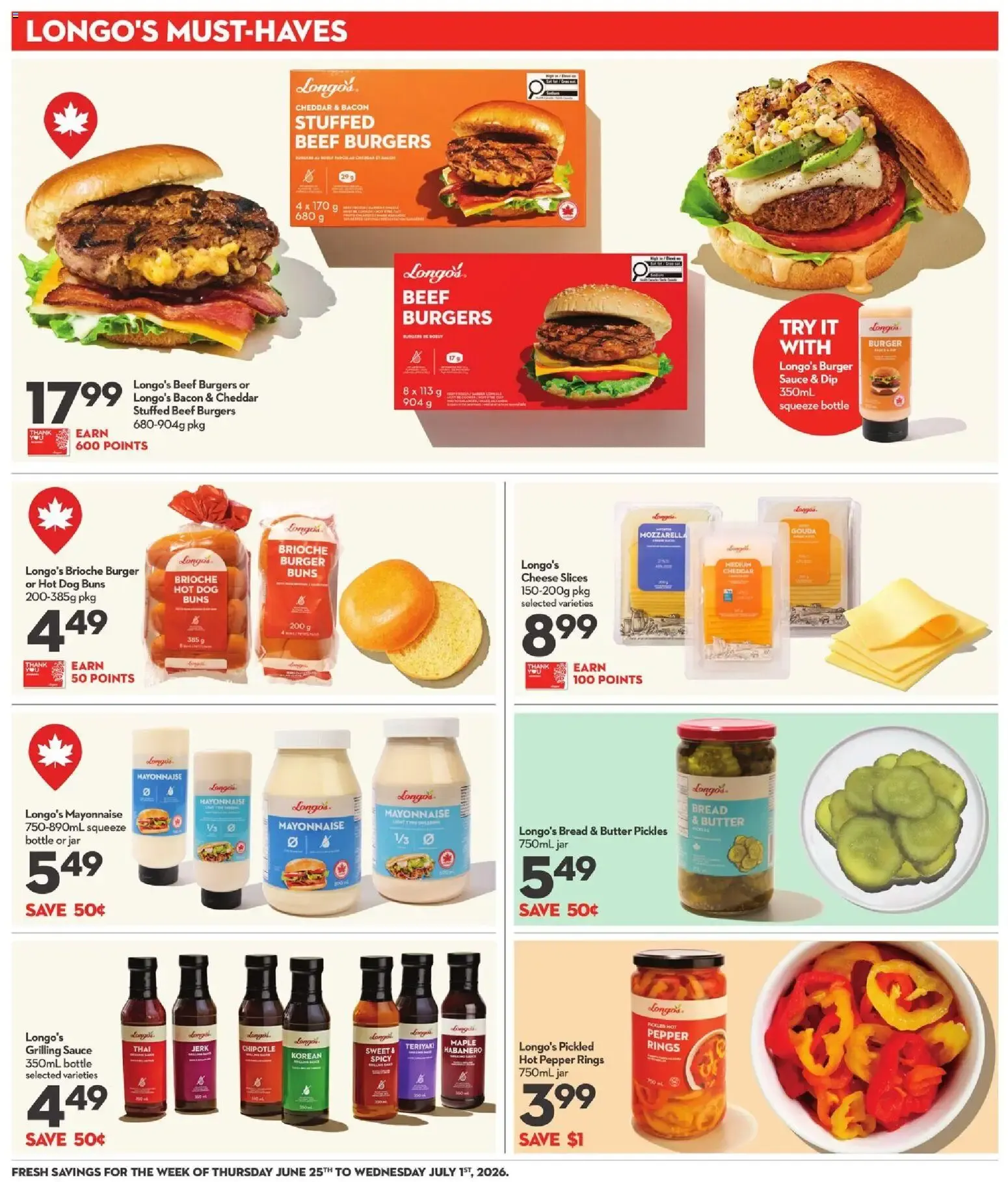 Longo's weekly flyer / circulaire from Jun 25, 2026 > weekly specials & deals from June 25 to July 1 2026 - flyer page 13