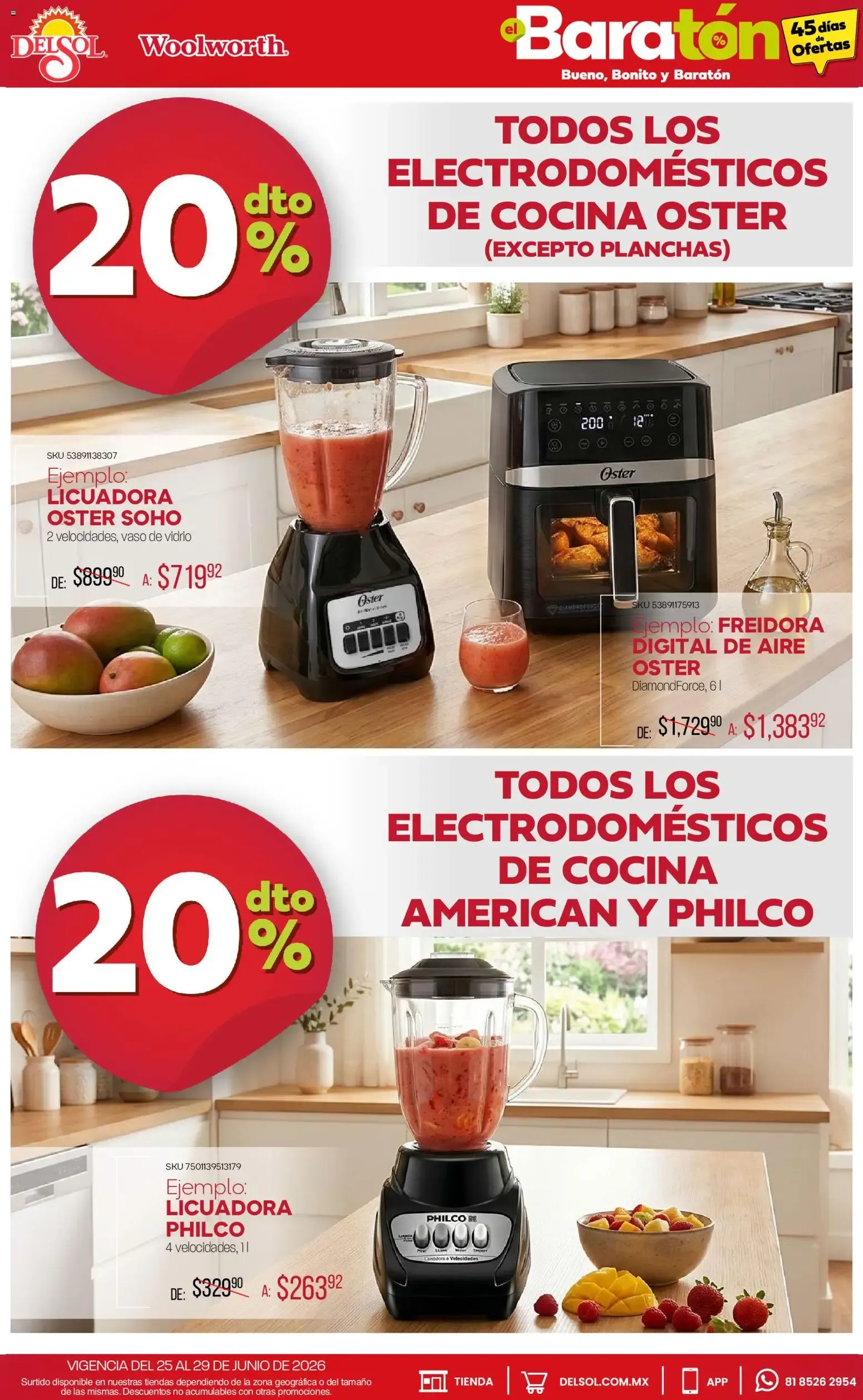 Catálogo de Del Sol y Woolworth catálogo Baratón (25/06/2026 - 29/06/2026) - catálogo en línea 25 de junio al 29 de junio 2026 - Pagina 11