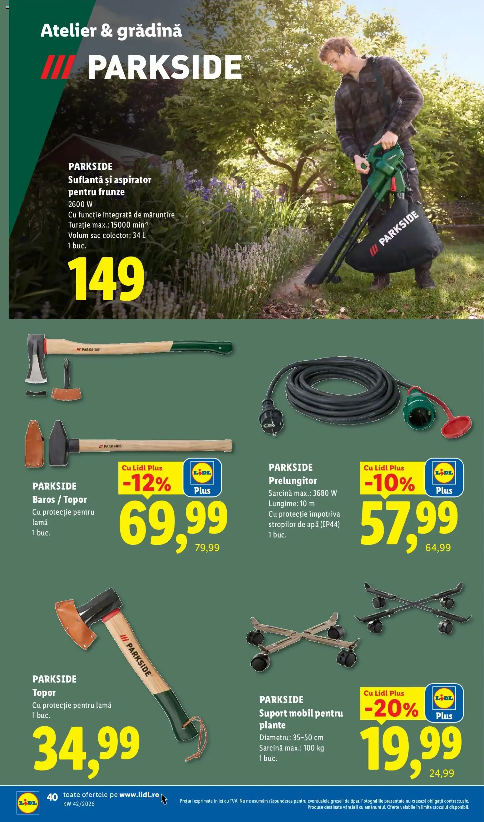 Catalog Catalog LIDL 12.10.2026 - Oferta și Revista online de la 12 octombrie până la 18 octombrie 2026 - Revista Pagina 40