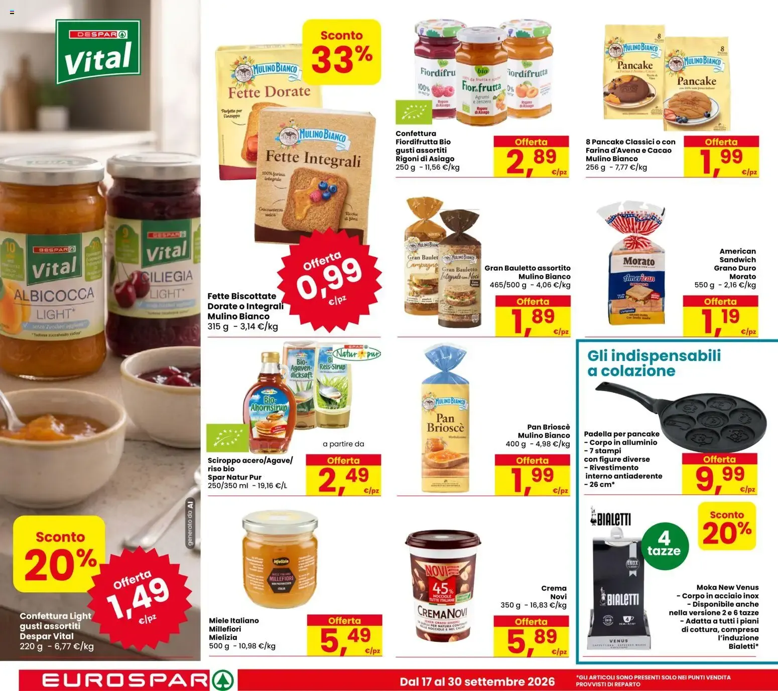 Nuovo Eurospar volantino dal 17/09/2026 > offerte anteprima 🛍️ da 17 settembre a 30 settembre di 2026 - Pagina del volantino 18