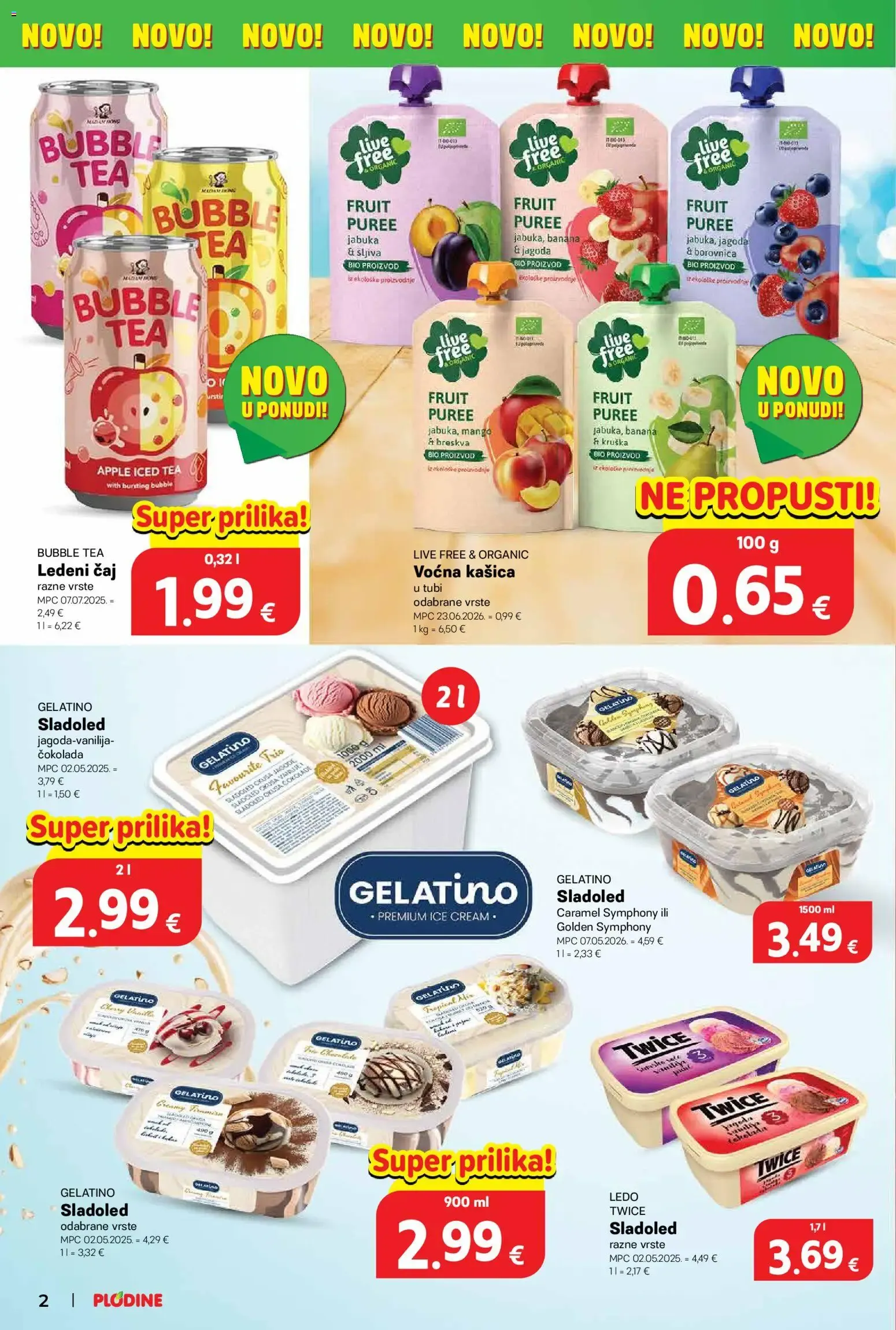 Katalog Plodine Katalog novi od 22.07.2026 na listanje > letak digitalni od 22. srpnja do 28. srpnja 2026. - Pregled Stranica 2
