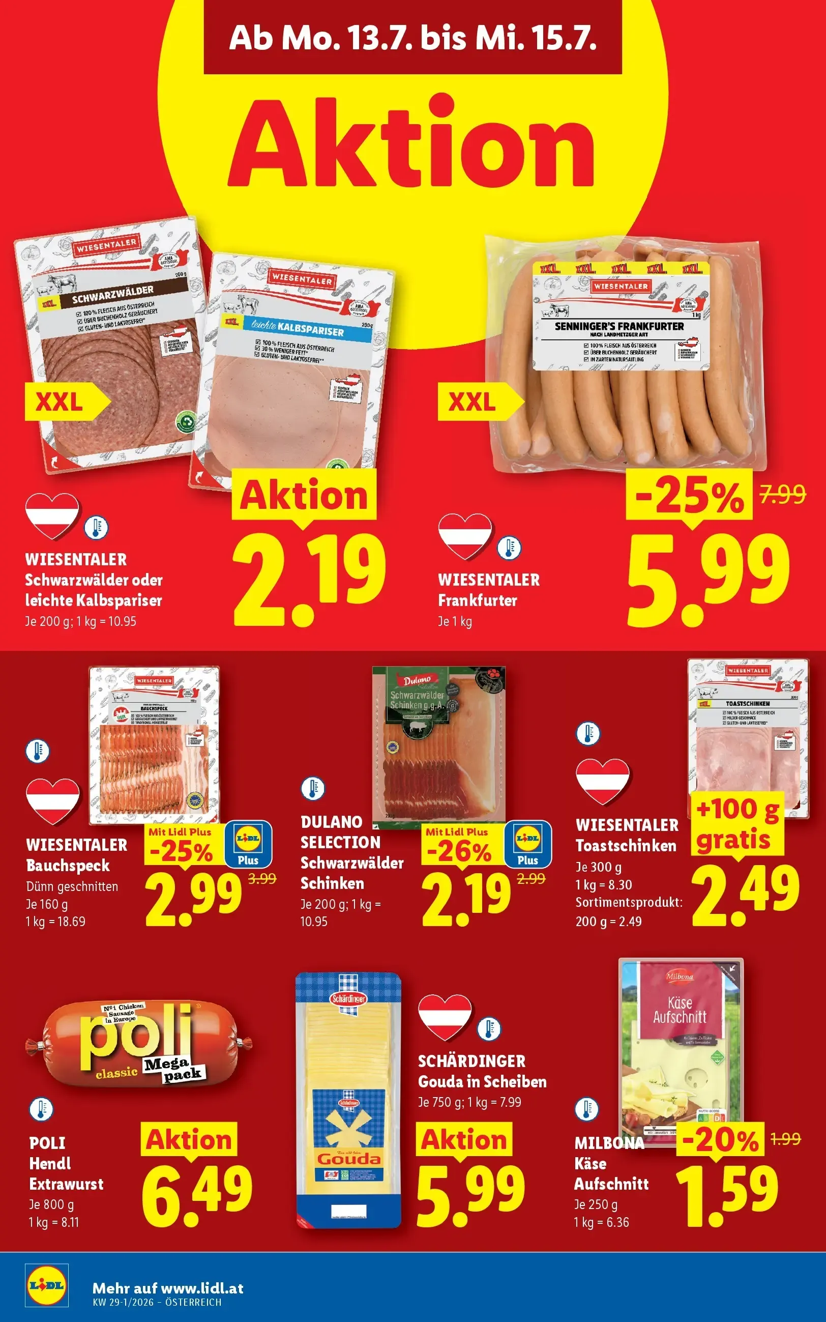 Lidl - Aktion ab 09.07. von 9. Juli bis 11. Juli 2026 - Flugblätt seite  40