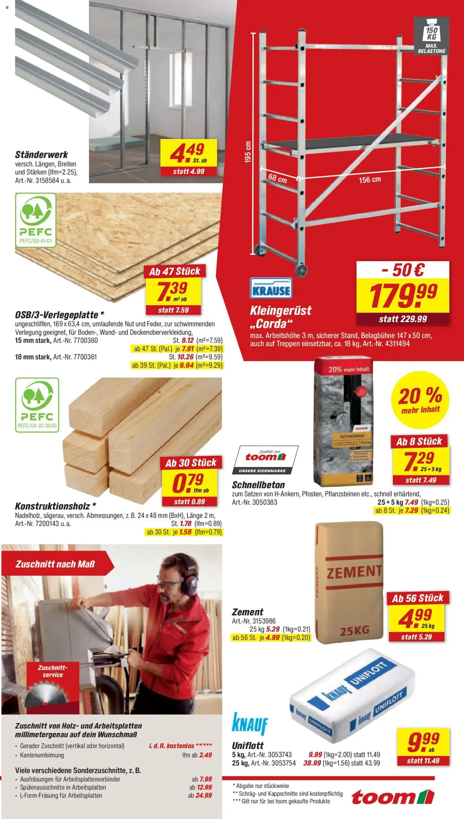 Toom Baumarkt Prospekt (ab 04.07.2026) zum Blättern von 4. Juli bis 10. Juli 2026 - Prospekt seite 9