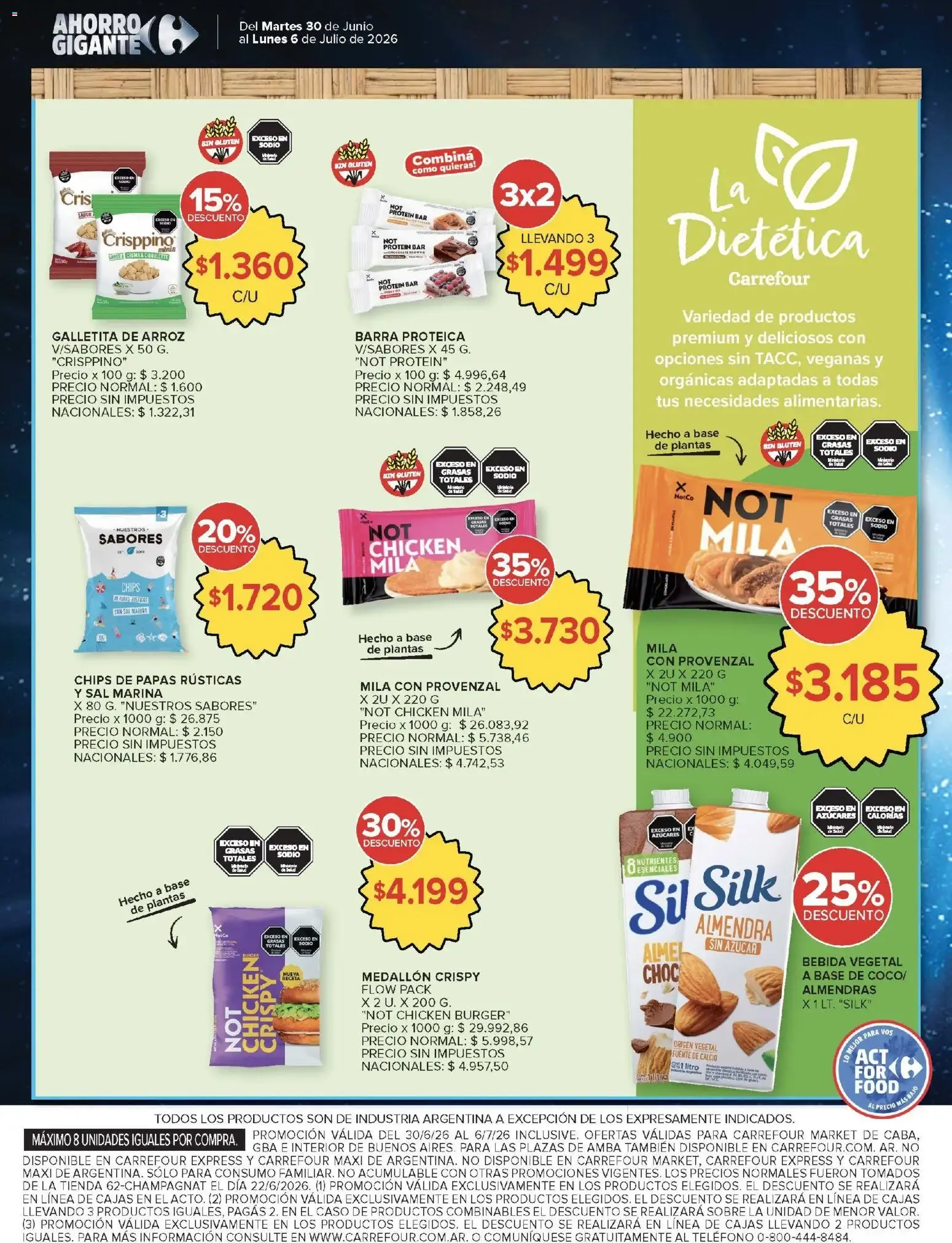 Ofertas de Carrefour ofertas || del 30/06/2026 - 06/07/2026 || Promociones 30 de junio al 6 de julio 2026 - Página 58 del catálogo