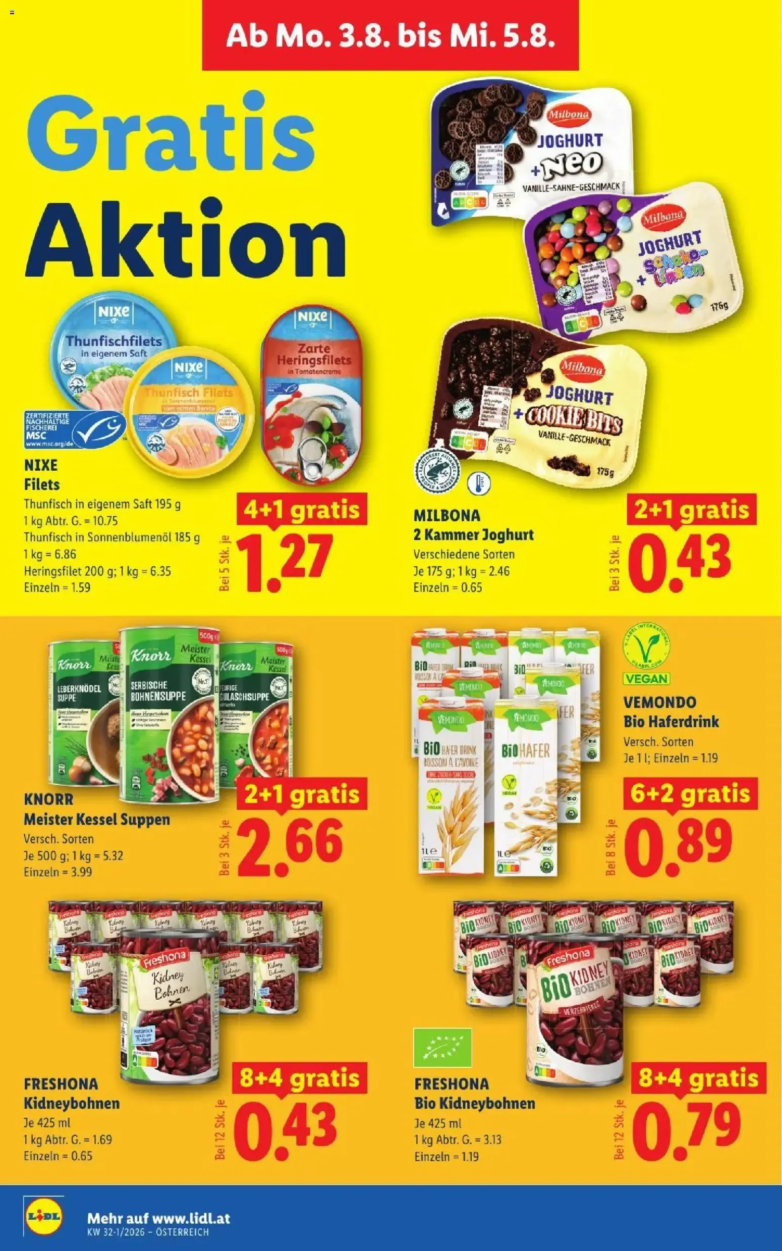 Lidl - Flugblatt del 30.07. al 01.08. von 30. Juli bis 1. August 2026 - Flugblätt seite 43