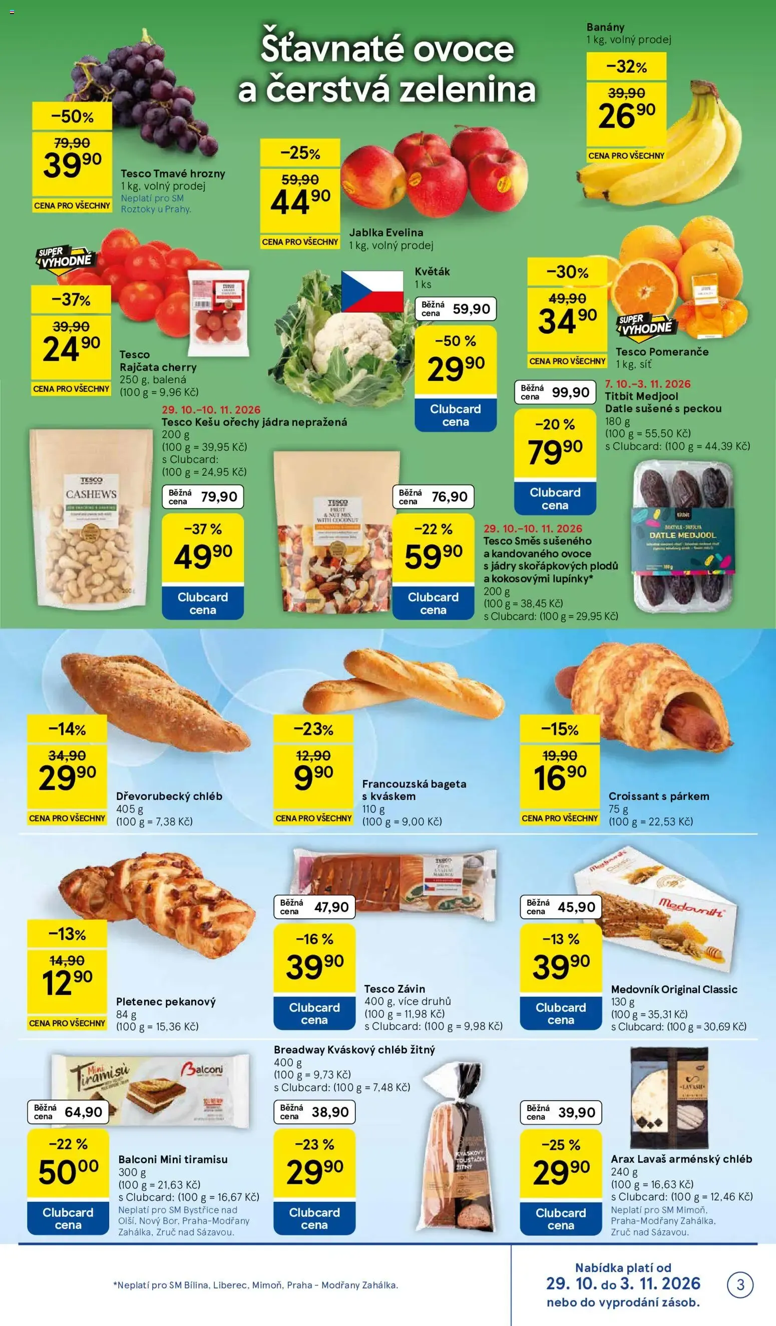 Tesco leták na tento + příští týden 29.10.2026 - 29. října 3. listopadu 2026 - Page 3