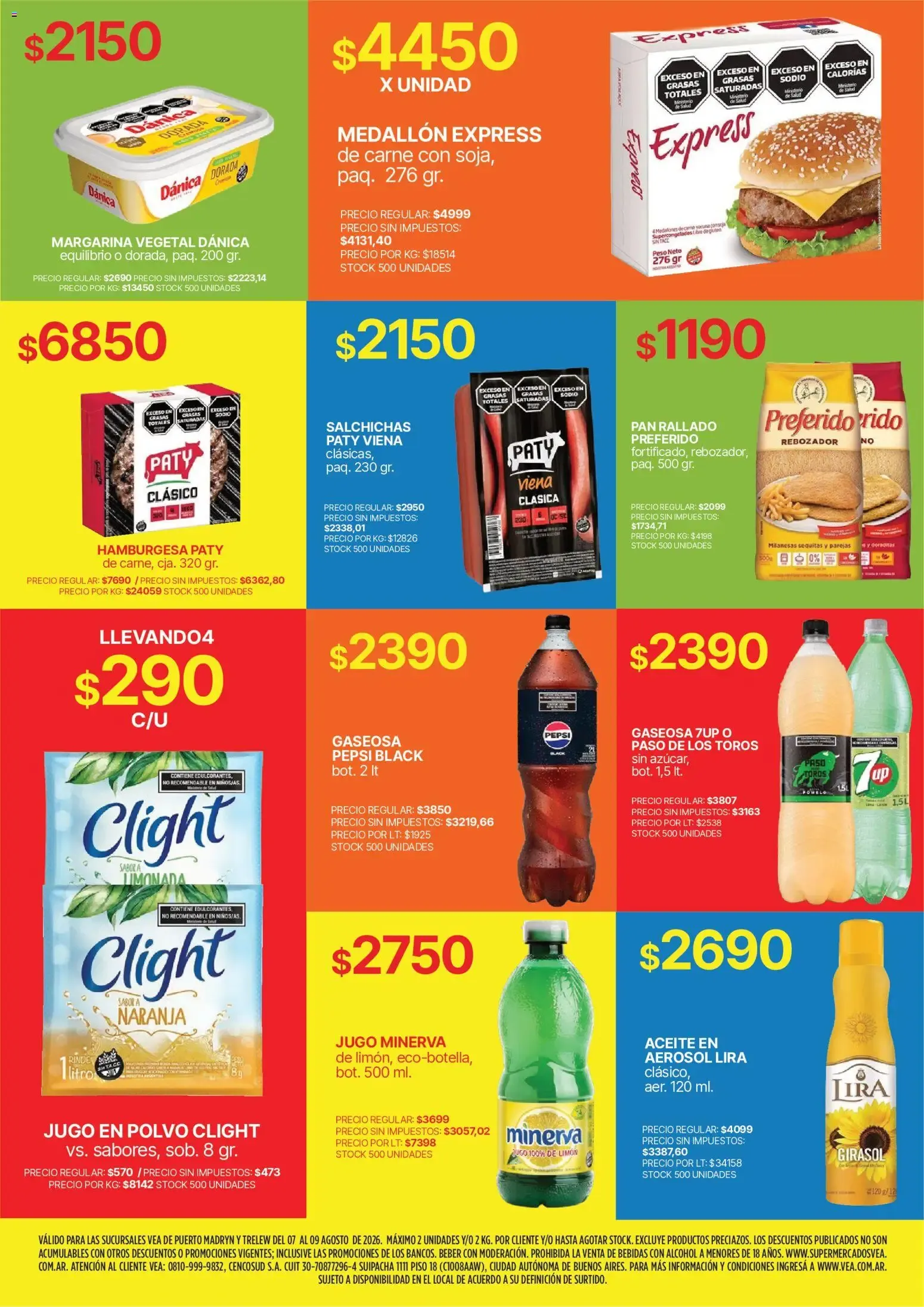 Ofertas de Vea - Volante fin de semana Chubut del 07/08/2026 - 09/08/2026 7 de agosto al 9 de agosto 2026 - Página 7 del catálogo