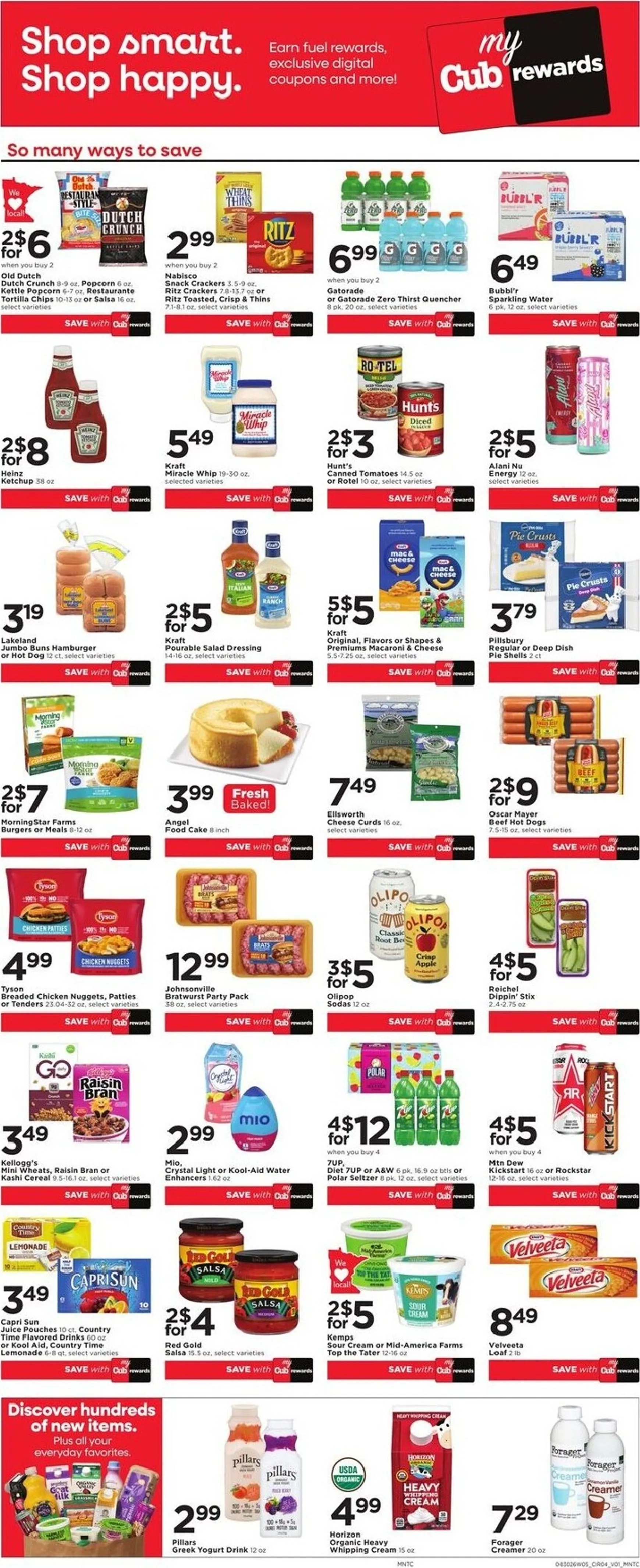 Weekly ad Current Cub leaflet valid from Sunday 08/30/2026 to Saturday 09/05/2026 from August 30 to September 5 2026 - Page 8