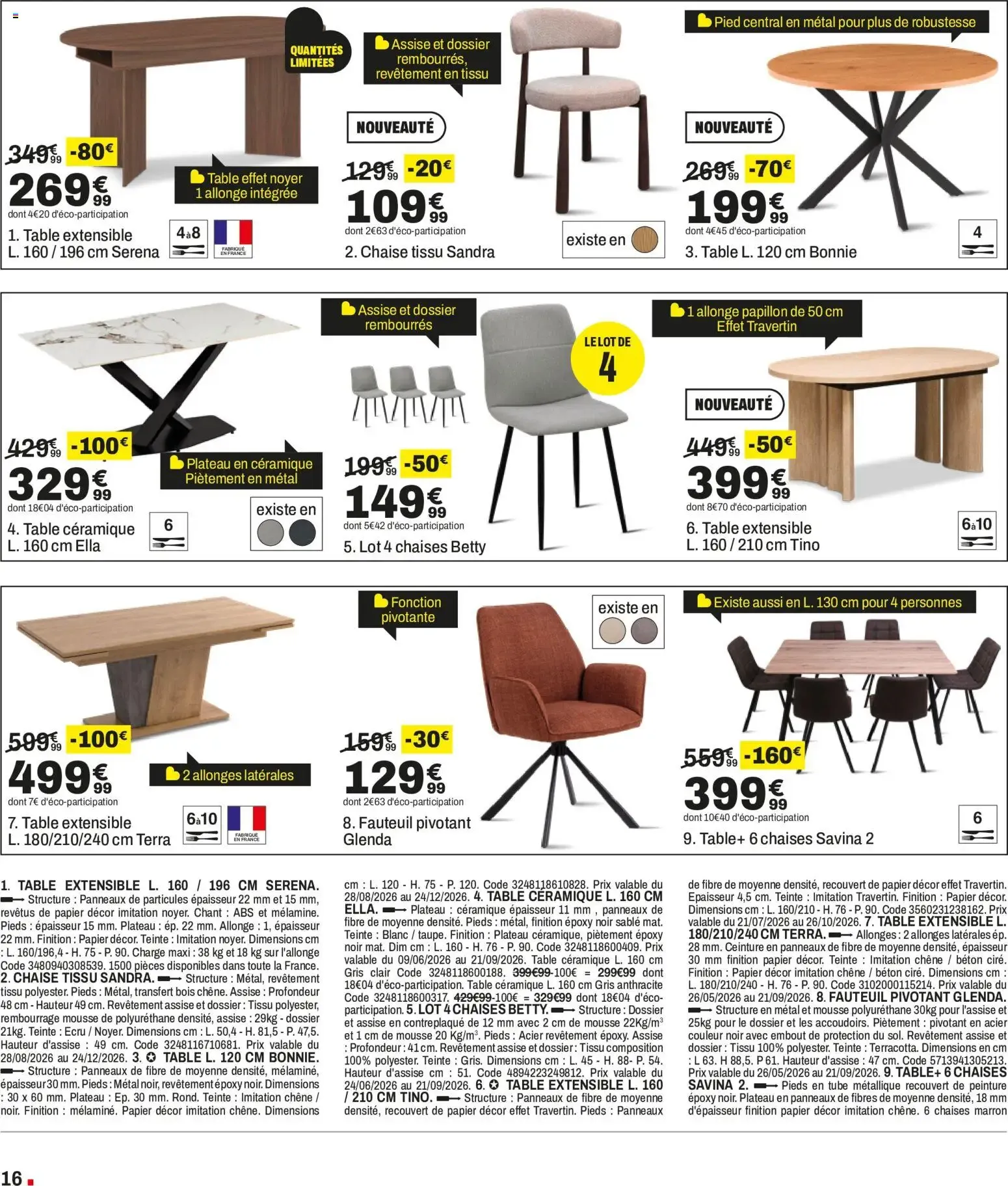 BUT Grand Destockage de Rentrée du 28 août au 21 septembre 2026 - Catalogue page 16