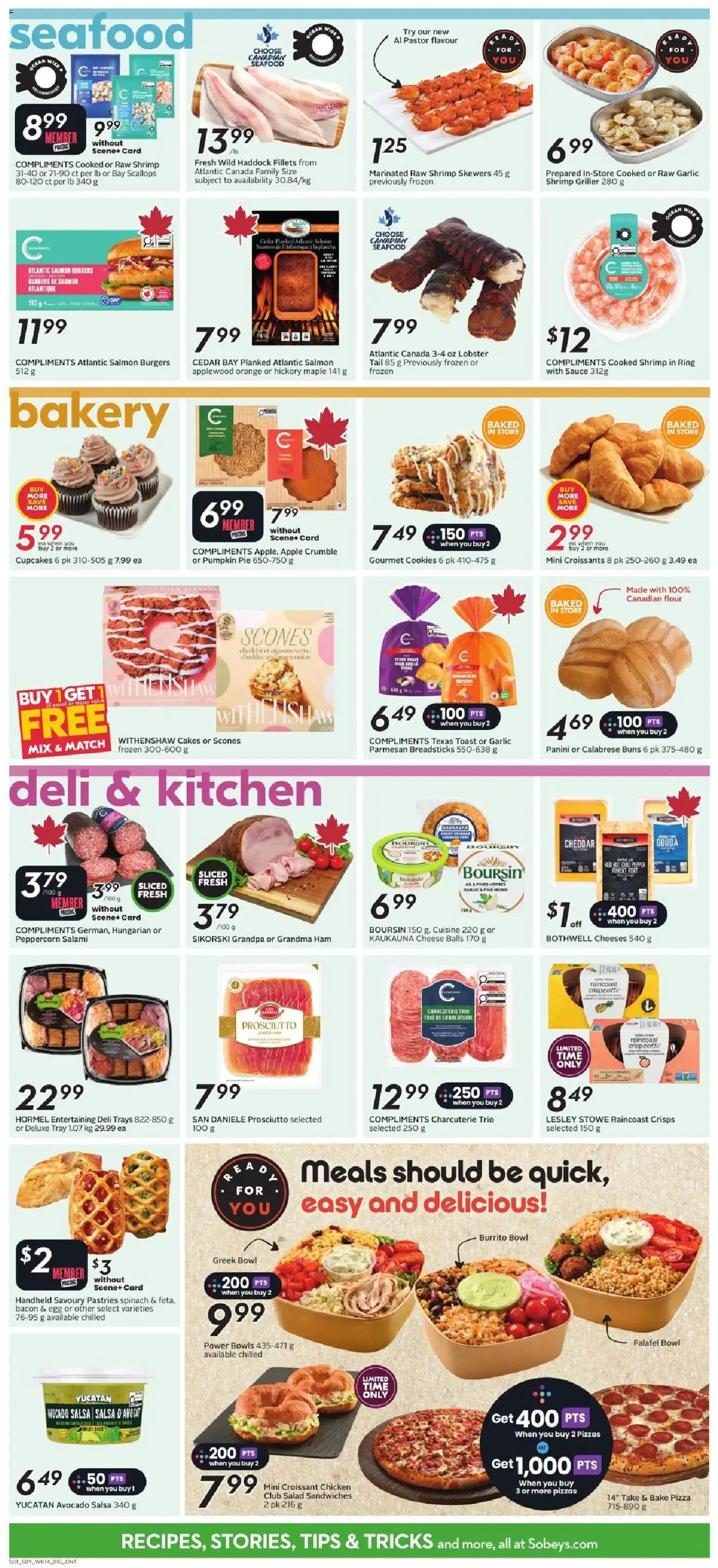 Sobeys weekly flyer / circulaire from Jul 30, 2026 > weekly specials & deals from July 30 to August 5 2026 - flyer page 8