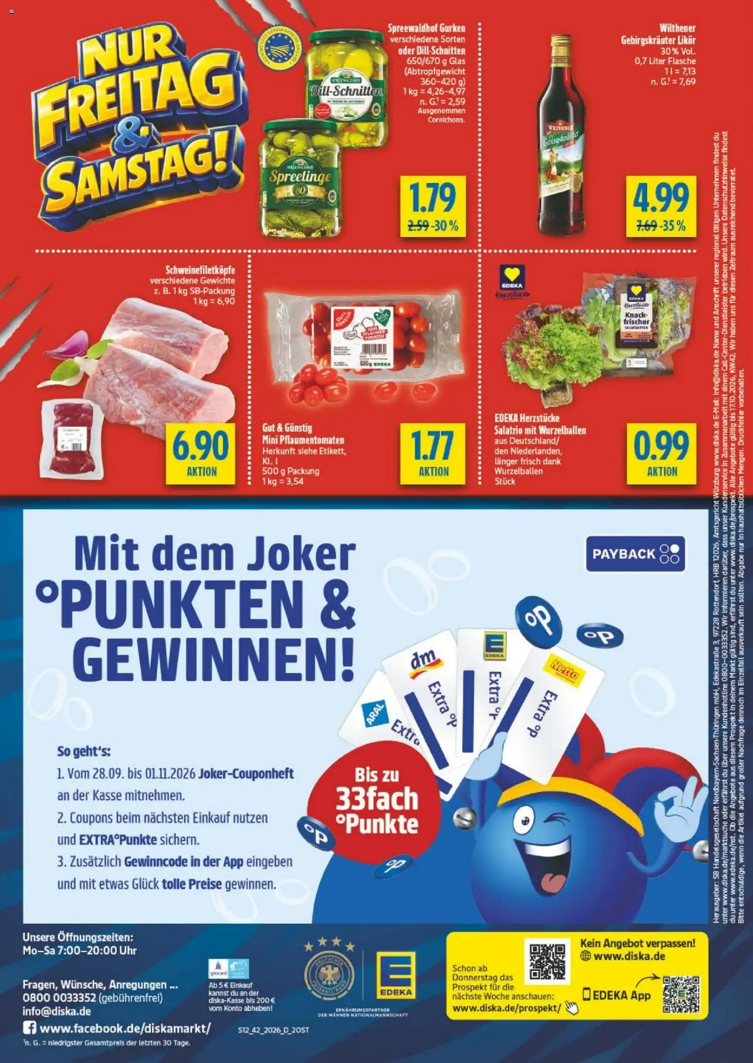 Diska Prospekt (ab 12.10.2026) zum Blättern von 12. Oktober bis 17. Oktober 2026 - Prospekt seite 12