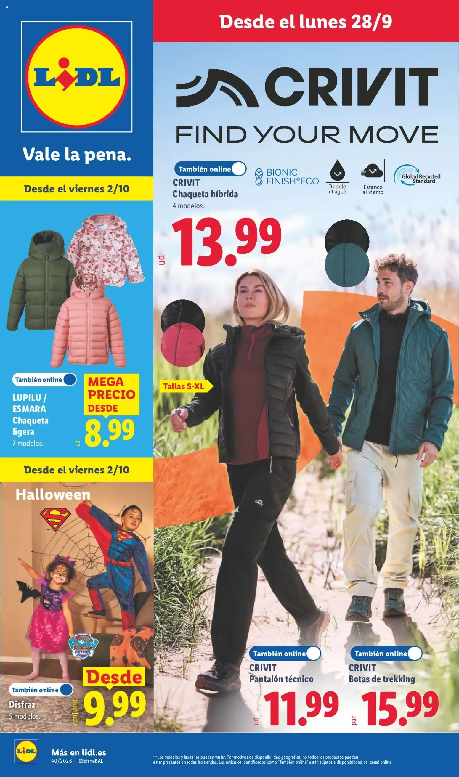 Lidl folleto de bazar del 28/09/2026 | Ofertas