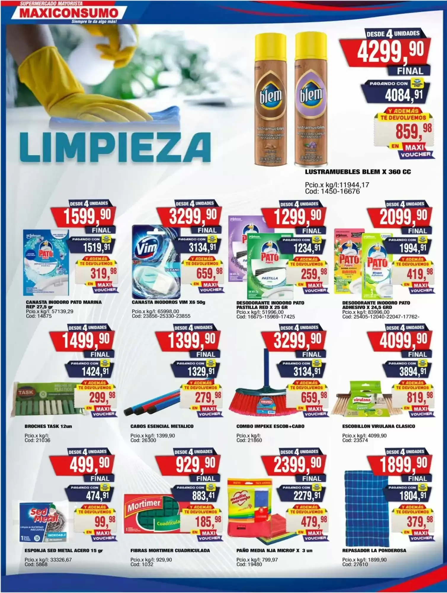 Ofertas de Maxiconsumo 24 de agosto al 30 de agosto 2026 - Página 22 del catálogo