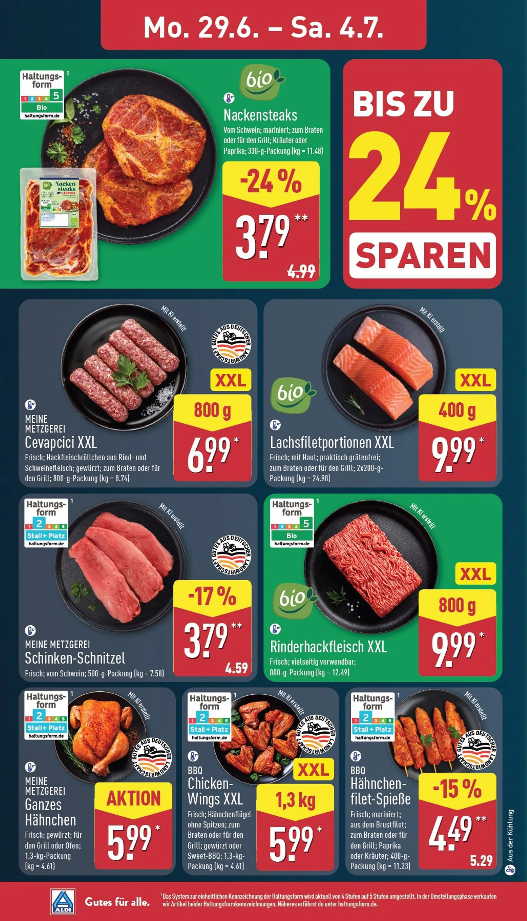 ALDI NORD Prospekt – von Montag 29.06.2026 bis Samstag 04.07.2026 von 29. Juni bis 4. Juli 2026 - Prospekt seite 4
