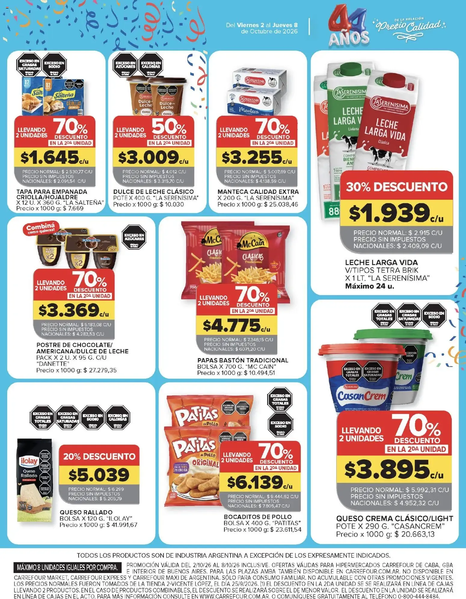 Ofertas de Carrefour - 1.ª semana de festejos y Súper Precios 2 de octubre al 8 de octubre 2026 - Página 9 del catálogo