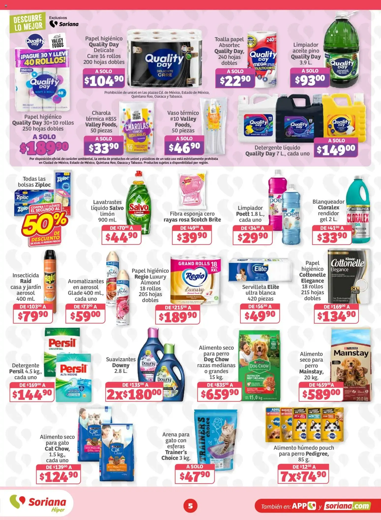 Catálogo de SORIANA ofertas hoy de 23/10/2026 - Folleto Octubre 23 de octubre al 29 de octubre 2026 - Pagina 5