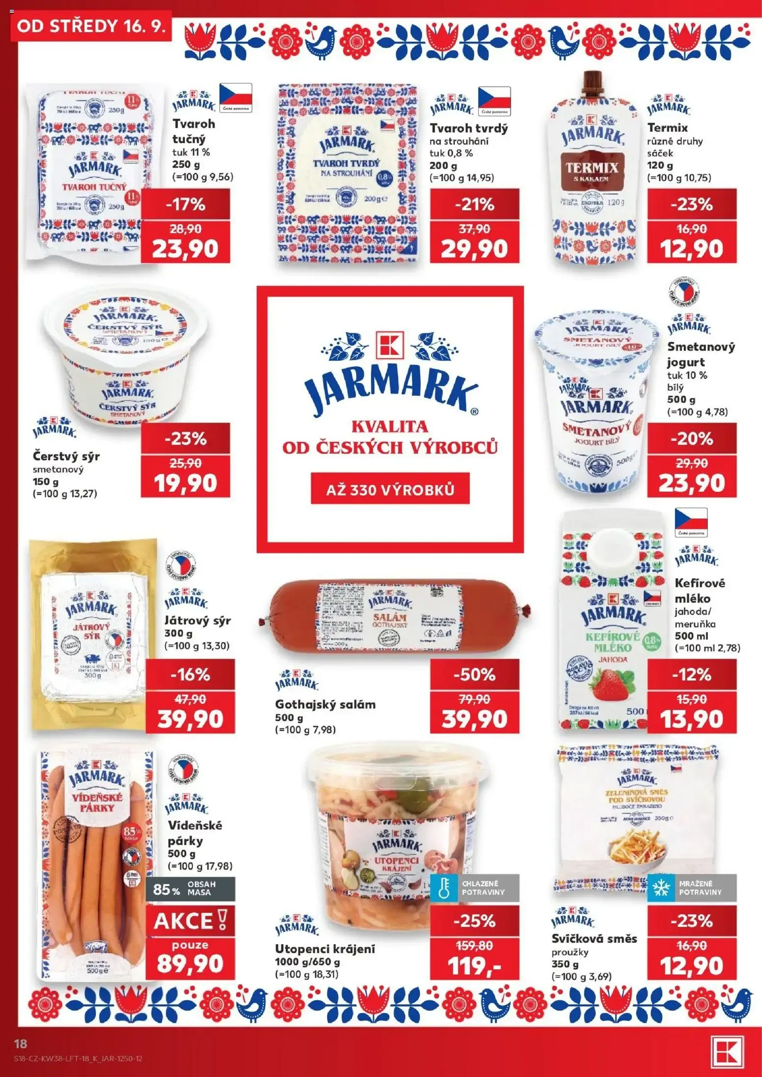 Kaufland - XTRA 2x Více Bodů - 16. září 22. září 2026 - Page 18