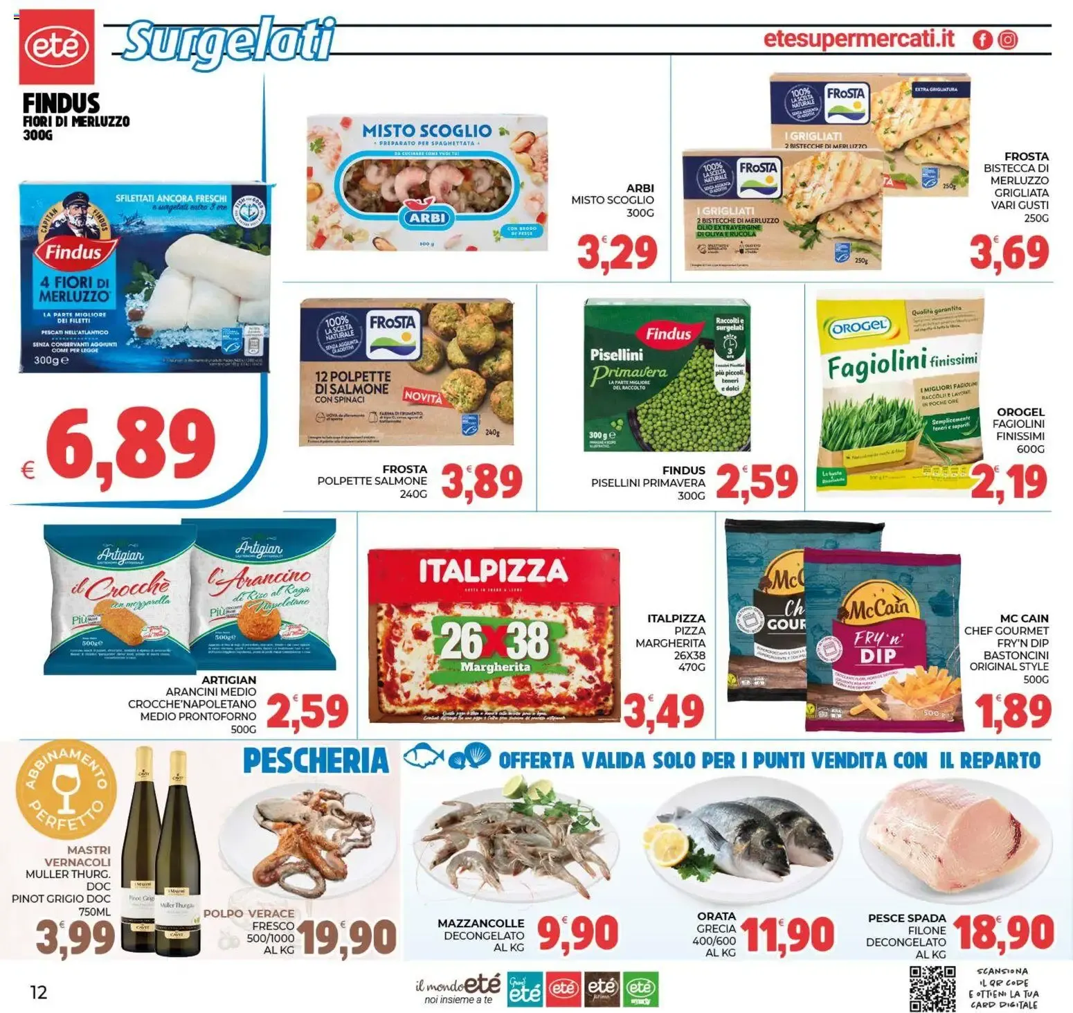 Eté volantino dal 07/08/2026 - online Offerte da 7 agosto a 18 agosto di 2026 - Pagina del volantino 12
