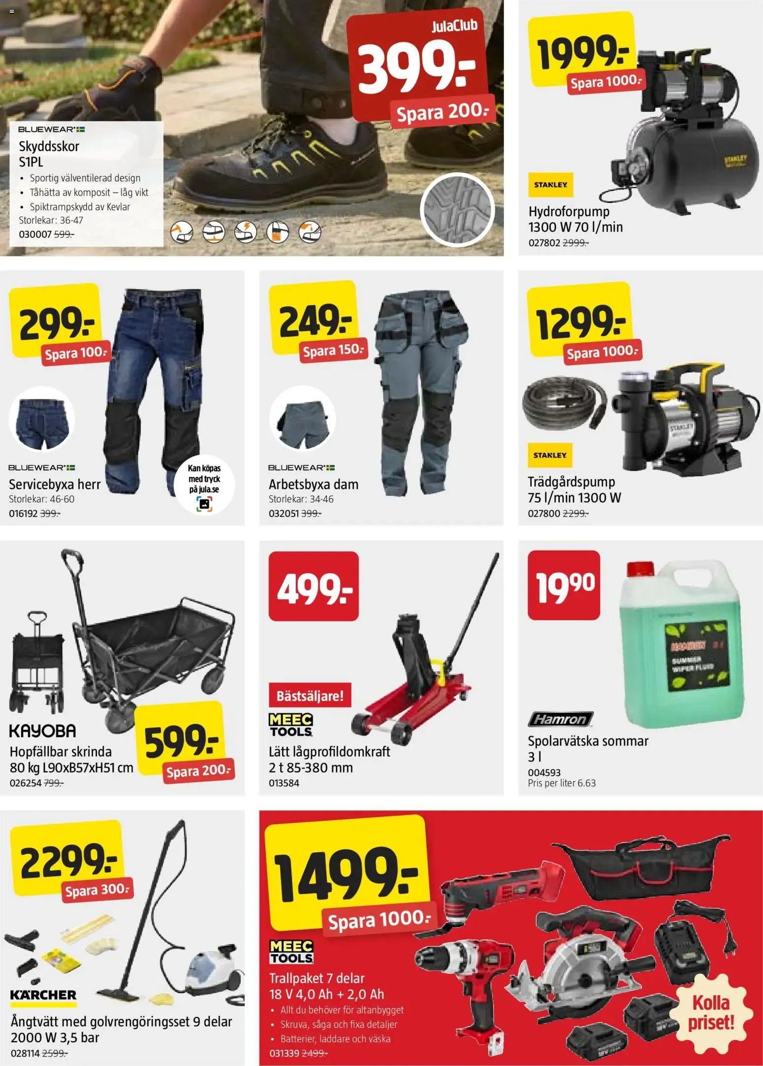 Jula erbjudanden från 11/06/2026 - 24/06/2026 > Reklamblad nuvarande rabatter från 11 juni till 24 juni 2026 - Reklamblad sidor 4