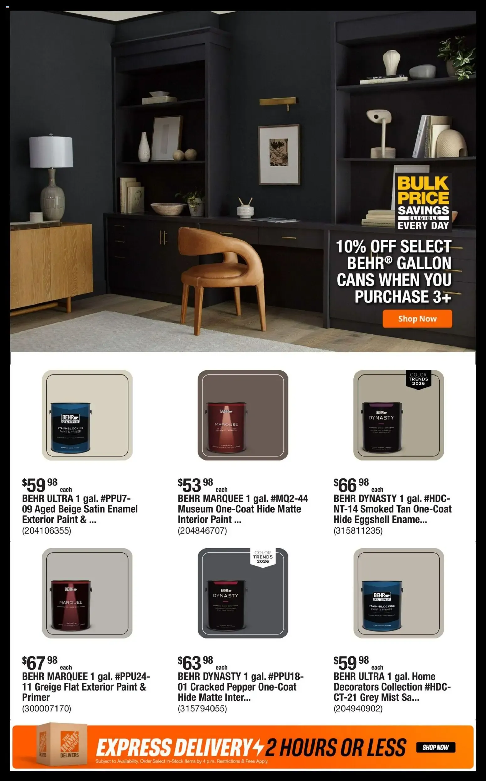 Weekly promotion Home Depot Pro - Up to 40% Off Select Online Bath spanning from October 19 to October 26 2026 - Page 2 for Catalogue 365