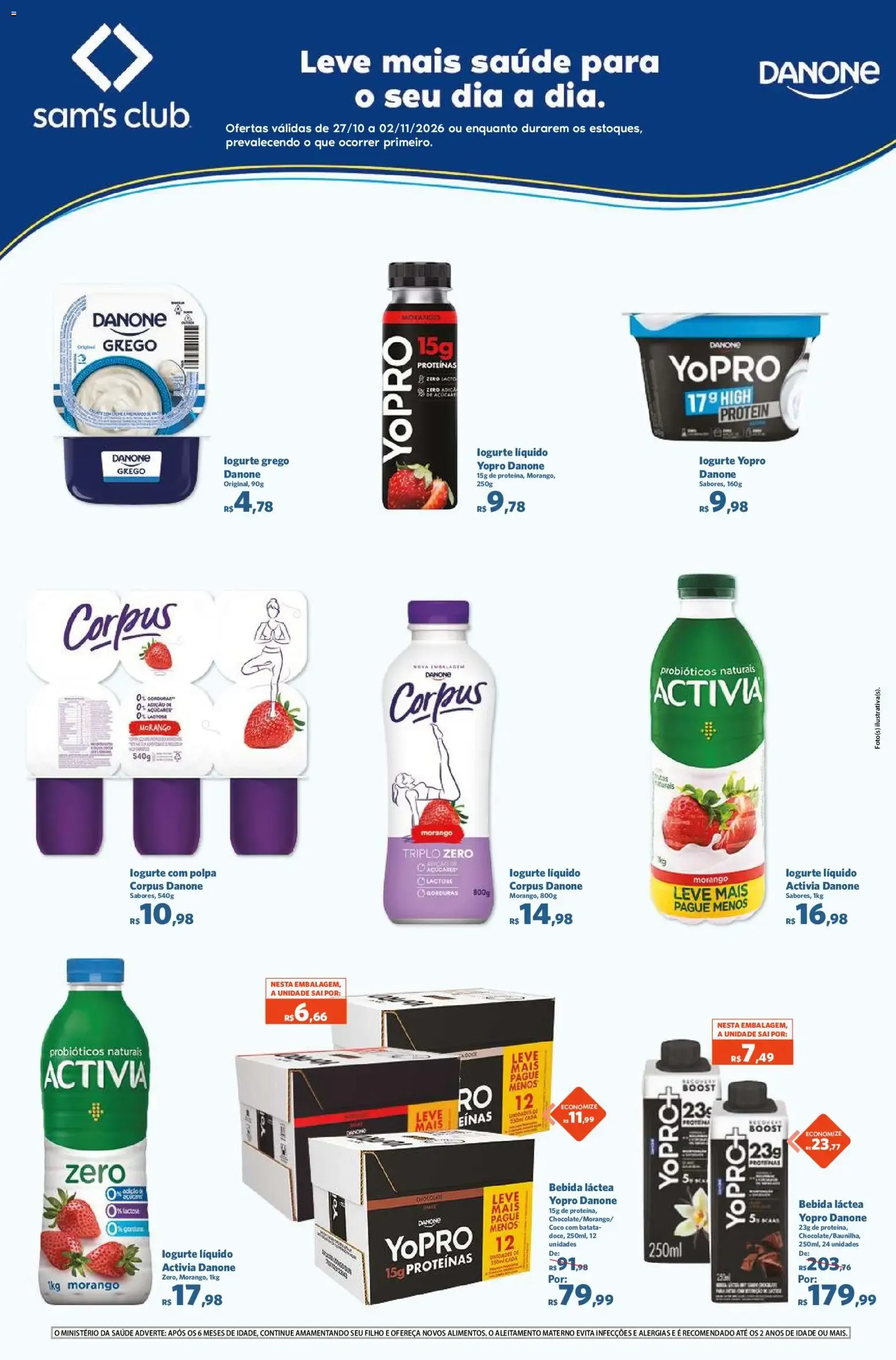 Encarte de Sam's Club ofertas Iogurteria de 27/10/2026 | Promoções Online 27 de outubro até 2 de novembro 2026 - Pagina 3