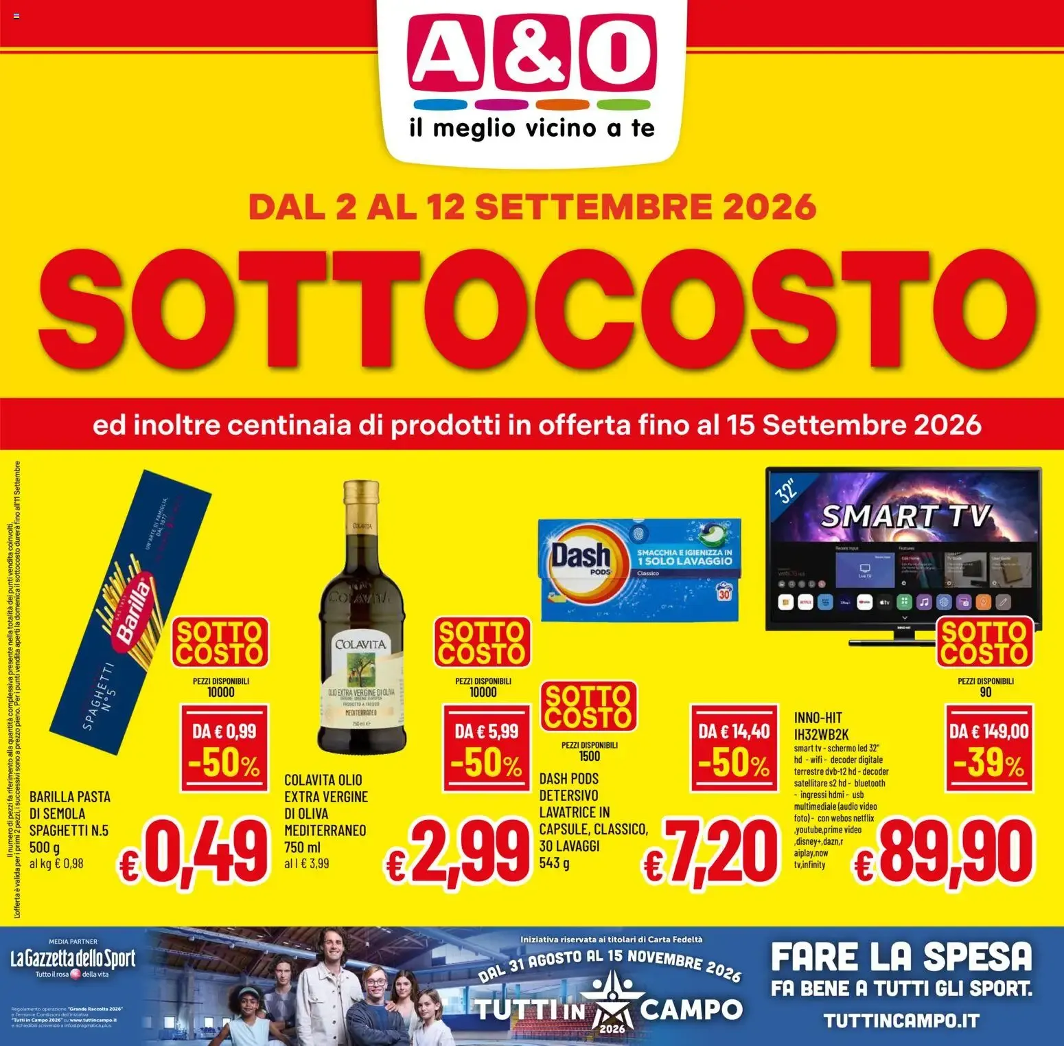 A&O volantino dal 02/09/2026 - online Offerte