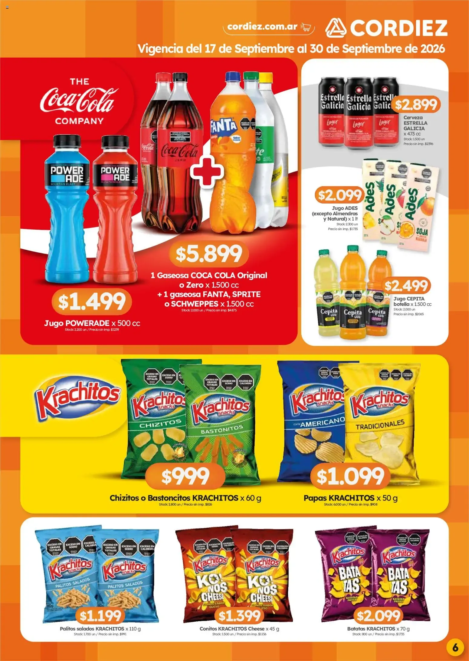 Ofertas de Cordiez - Marcas destacadas || del 17/09/2026 - 30/09/2026 || Catálogo 17 de septiembre al 30 de septiembre 2026 - Página 6 del catálogo