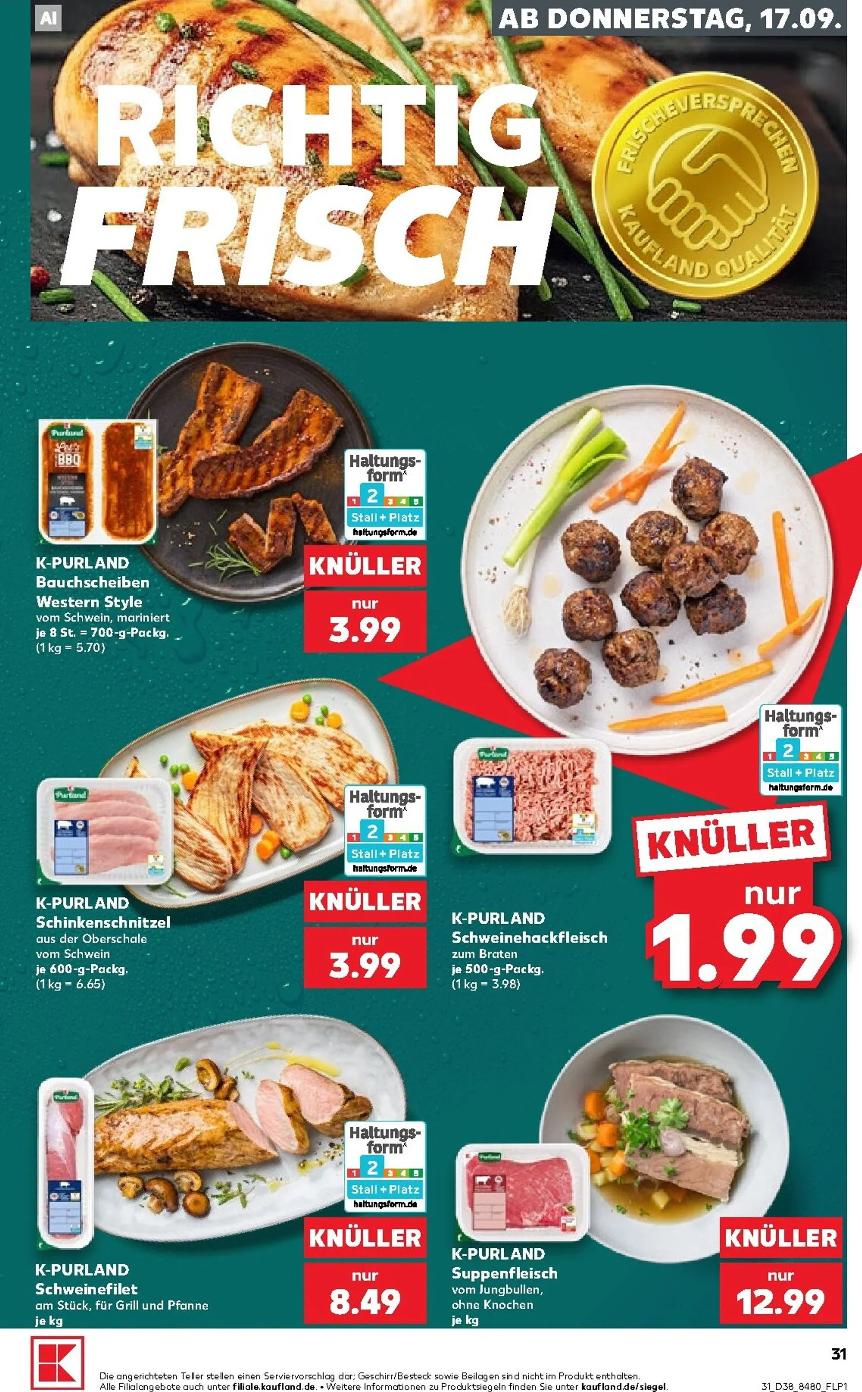 Neuer Kaufland Prospekt – von Donnerstag 17.09.2026 bis Mittwoch 23.09.2026 von 17. September bis 23. September 2026 - Prospekt seite 32