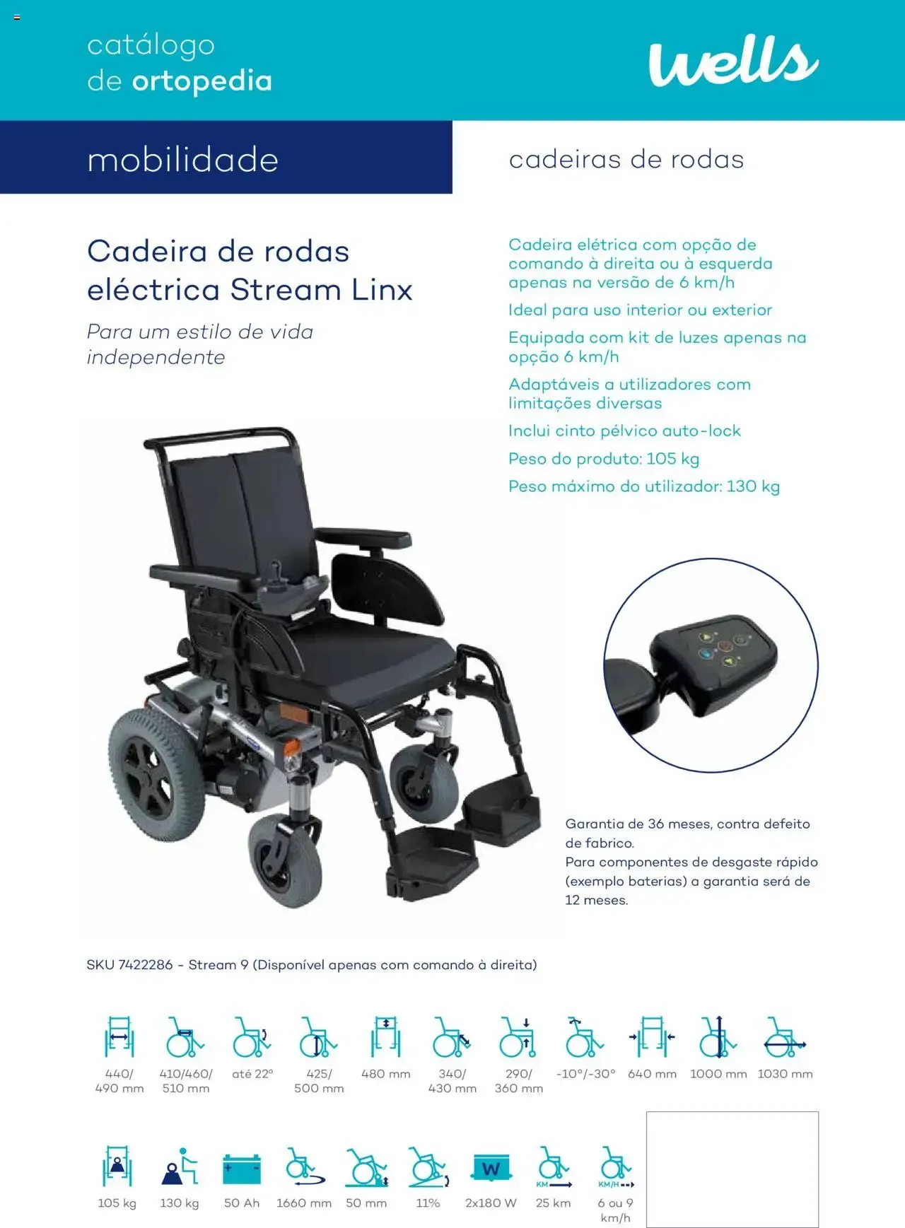 Folheto Well’s Catálogo de Ortopedia » de 12/02/2024 - 31/12/2026 de 12 de fevereiro até 31 de dezembro 2026 - Pagina 14