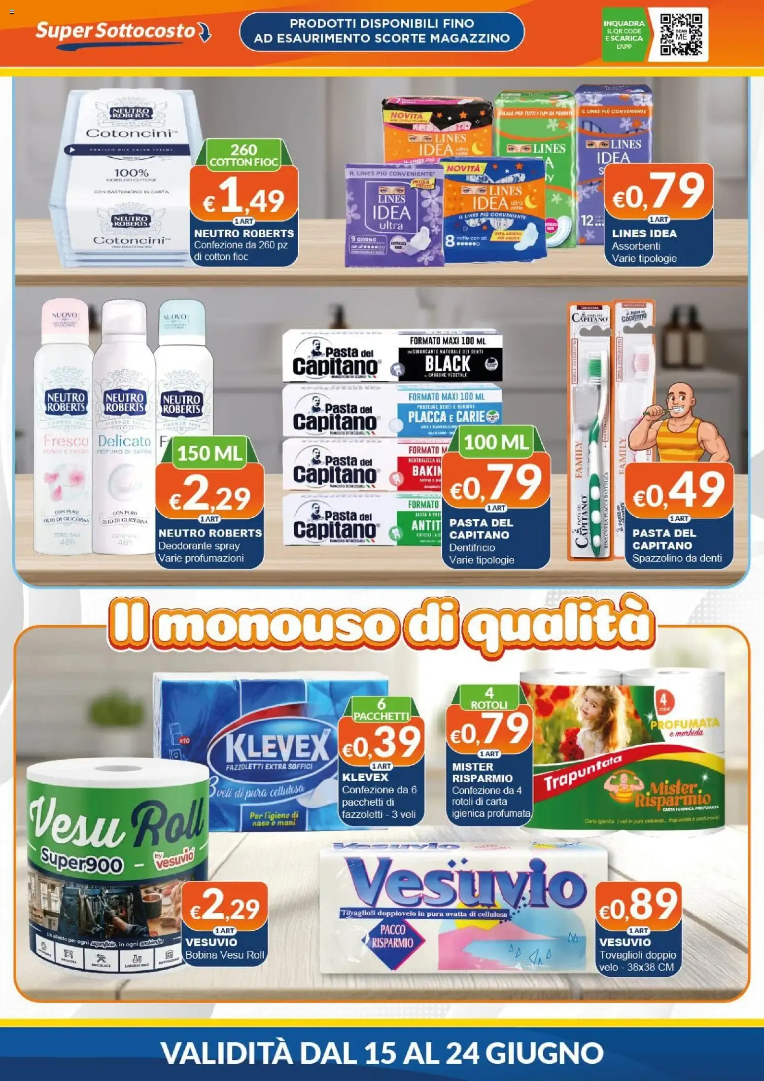Mister Risparmio: Convenienza, ogni giorno! da 15 giugno a 24 giugno di 2026 - Pagina del volantino 6
