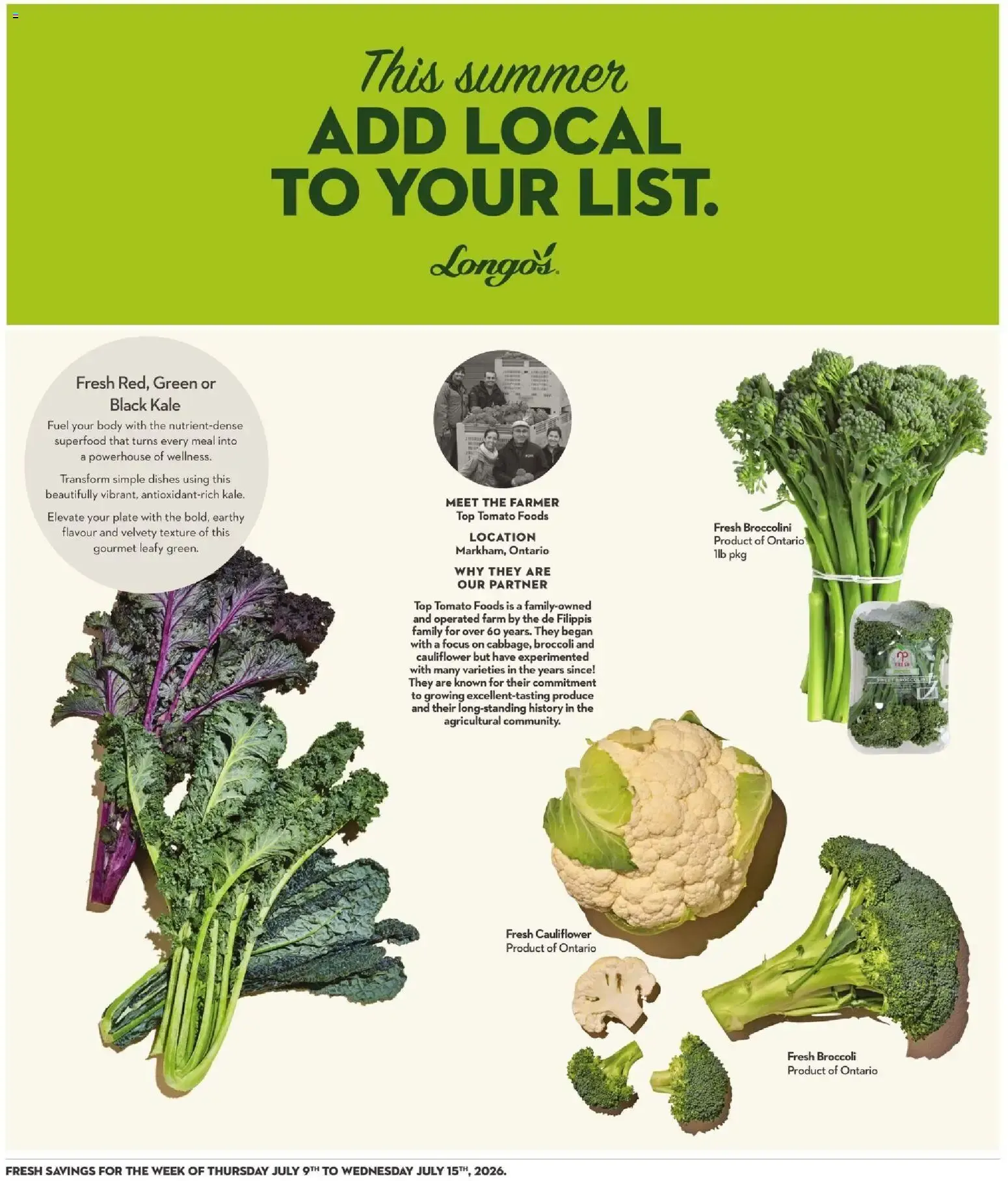 Longo's weekly flyer / circulaire from Jul 9, 2026 > weekly specials & deals from July 9 to July 15 2026 - flyer page 16