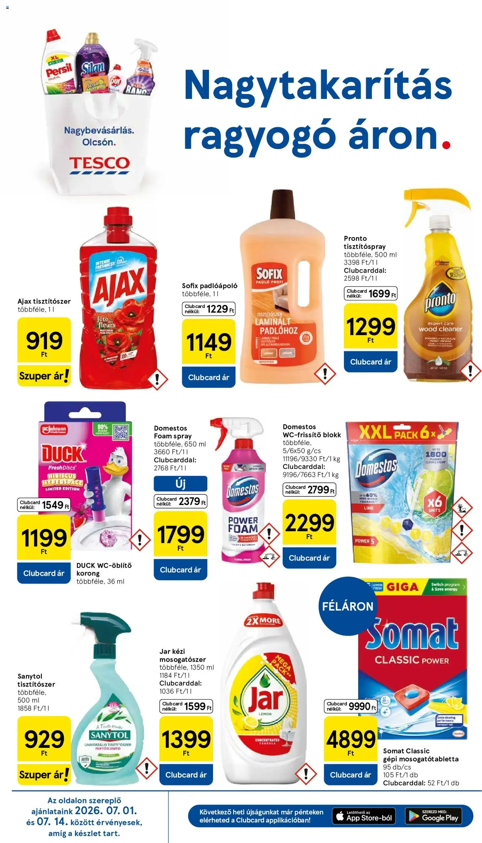 Katalógus Tesco aktuális akciós újság - 2026.07.09.-tól - online július 9.-tól július 22.-ig 2026. - Oldal 10