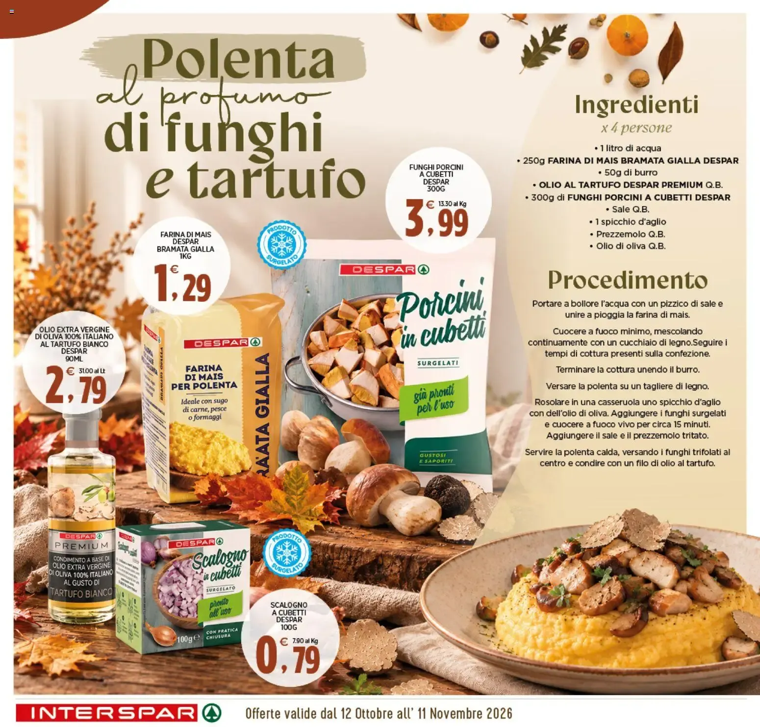 Nuovo Interspar volantino Sapori d'Autunno dal 12/10/2026 > offerte anteprima 🛍️ da 12 ottobre a 11 novembre di 2026 - Pagina del volantino 9