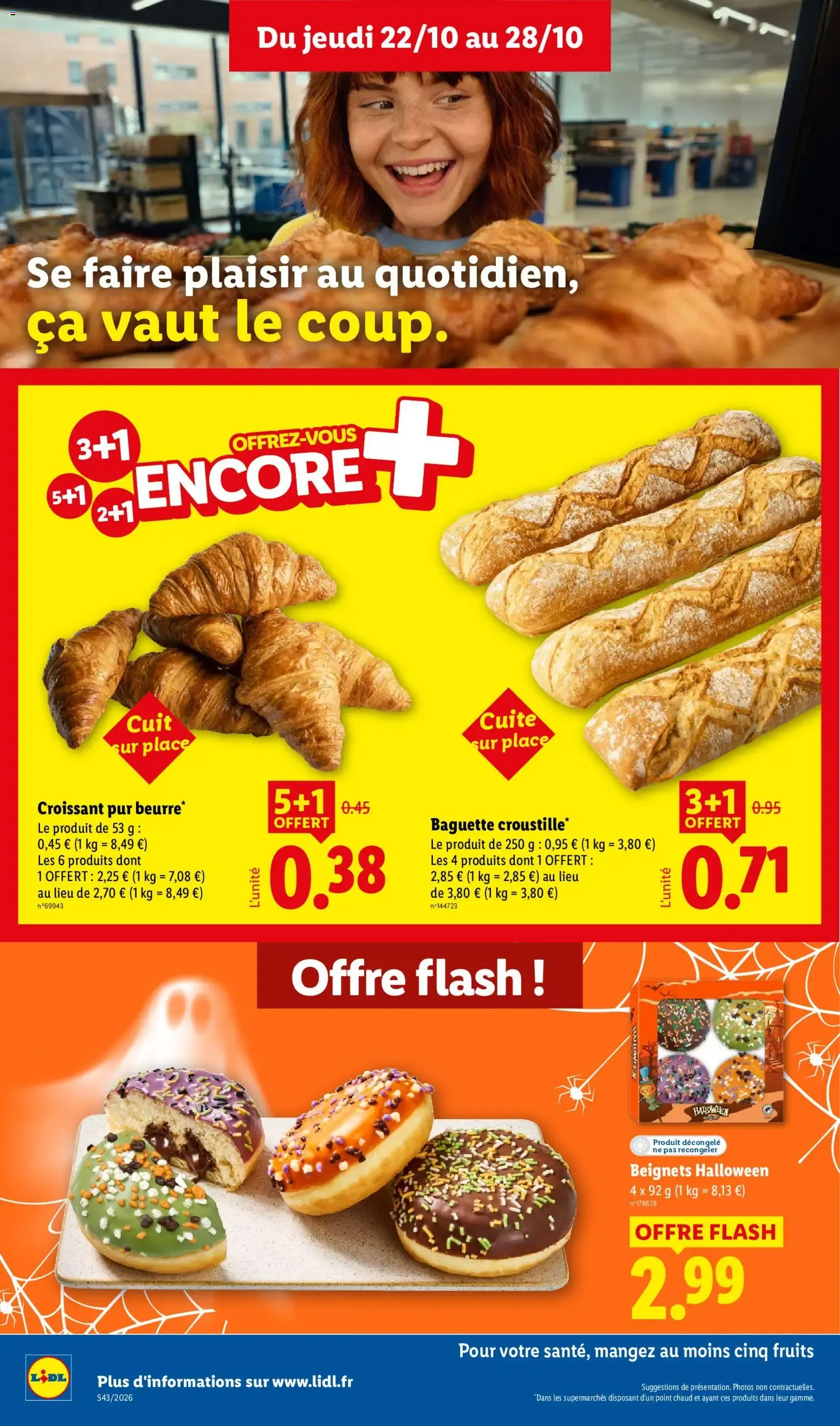Lidl: Le Moins Toujours Plus du 22 octobre au 28 octobre 2026 - Catalogue page 14