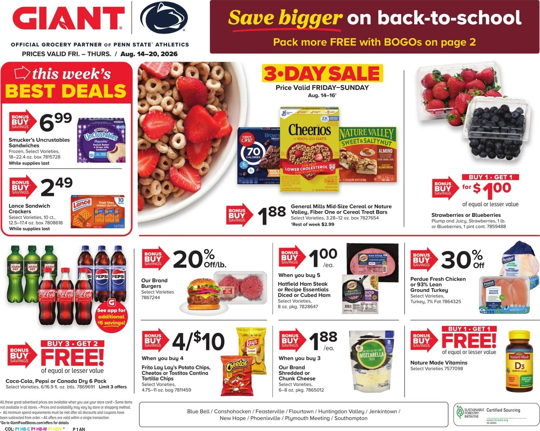 Weekly ad Giant Weekly Ad: This Week's Best Deals from August 14 to August 20 2026 - Page 1