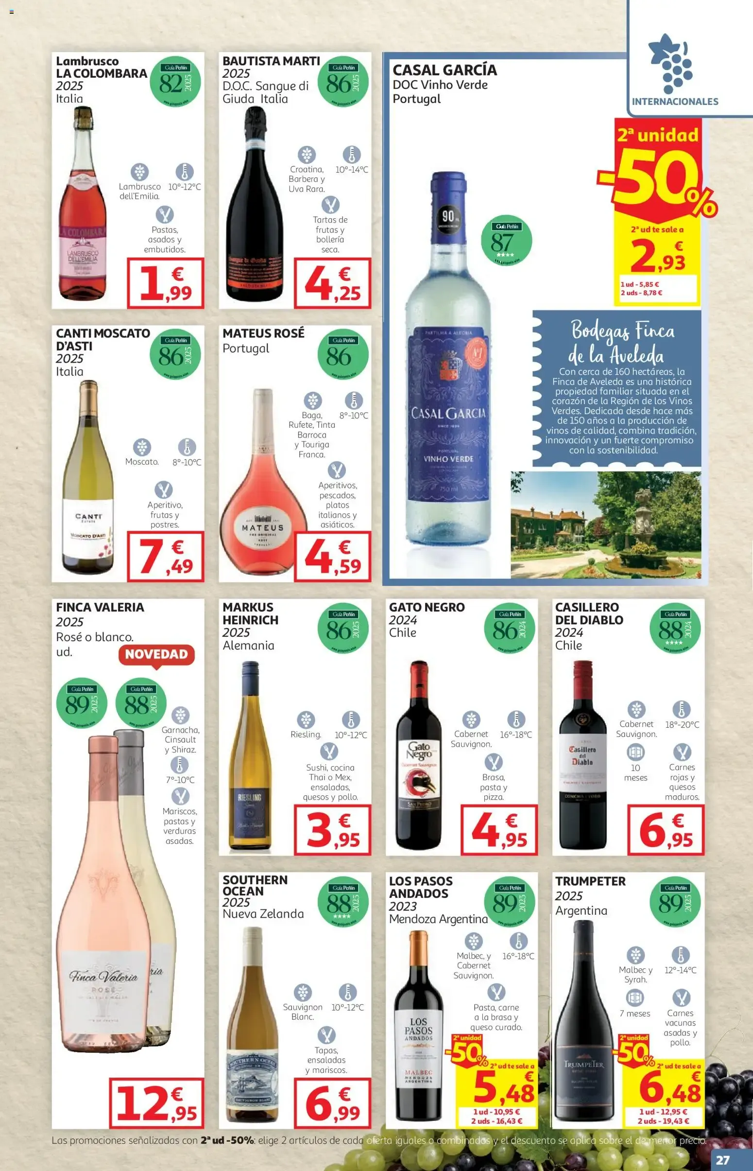 Catálogo de Alcampo - Feria del Vino 8 de octubre al 25 de octubre 2026 - Página 27