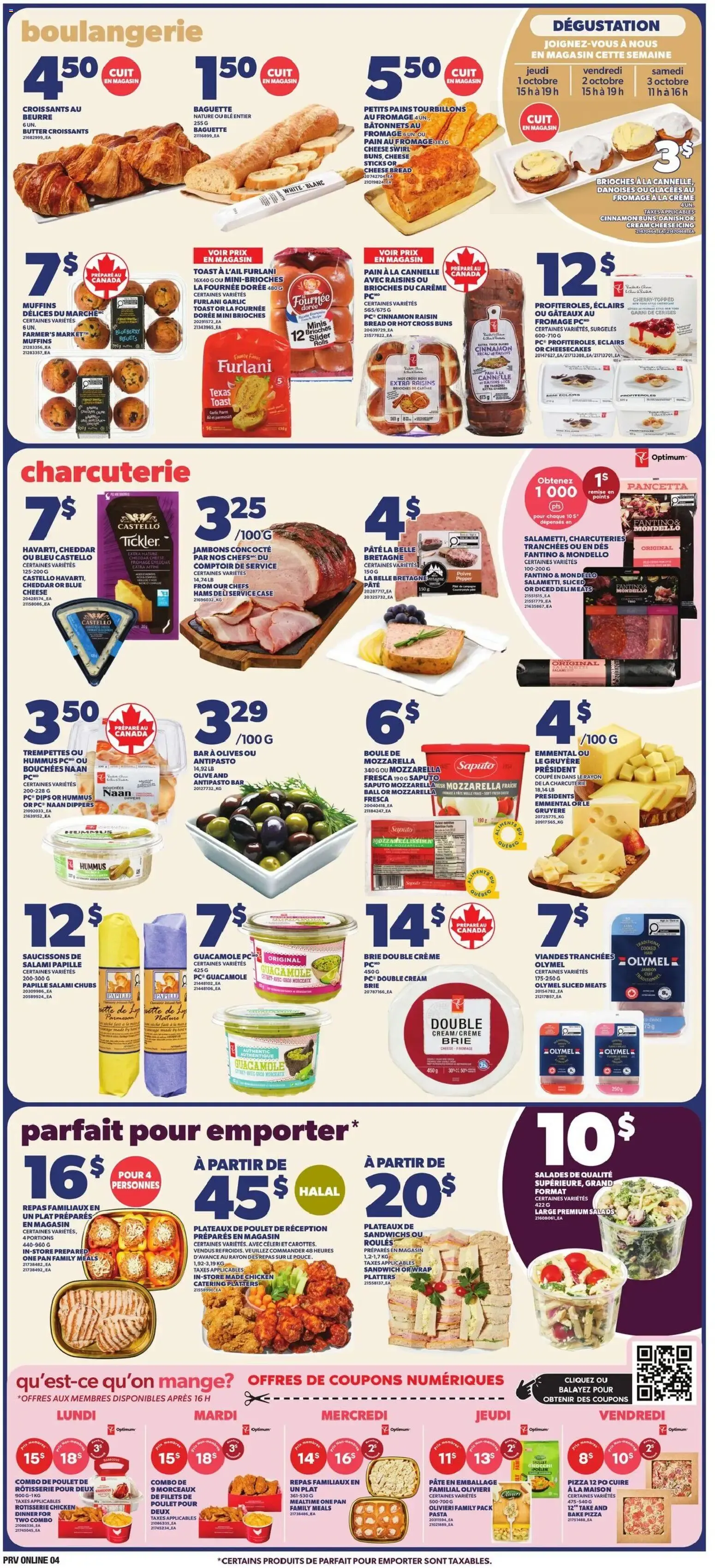 Provigo weekly flyer / circulaire from Oct 1, 2026 > weekly specials & deals from October 1 to October 7 2026 - flyer page 4