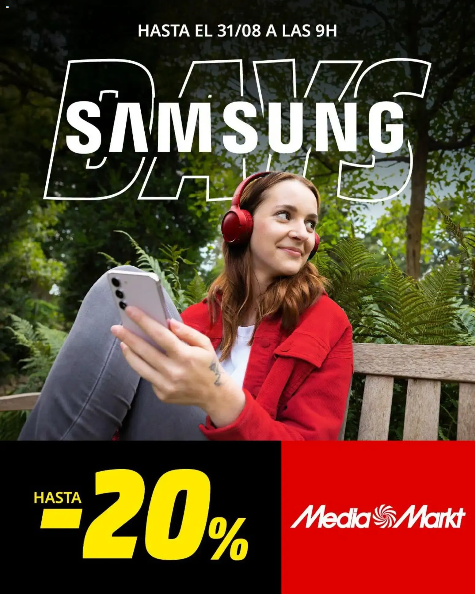 Media Markt folleto Samsung Days 27/08/2026 - 31/08/2026