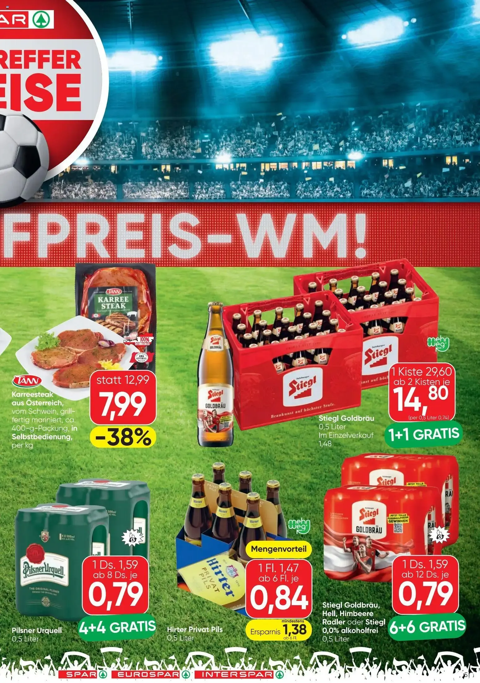 Spar - Flugblatt (18.06.2026) - Angebote und Prospekt von 18. Juni bis 30. Juni 2026 - Flugblätt seite 5