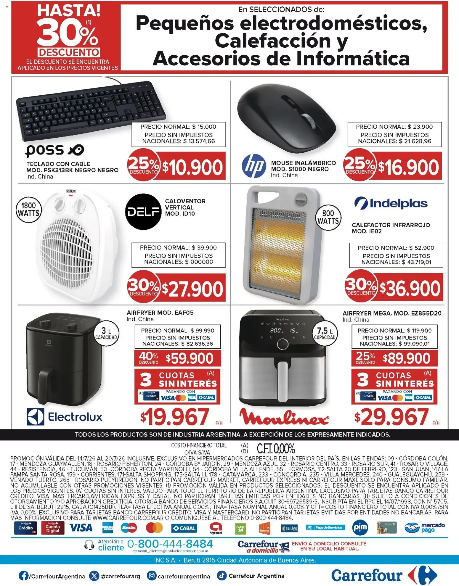 Ofertas de Carrefour ofertas || del 14/07/2026 - 20/07/2026 || Promociones 14 de julio al 20 de julio 2026 - Página 30 del catálogo