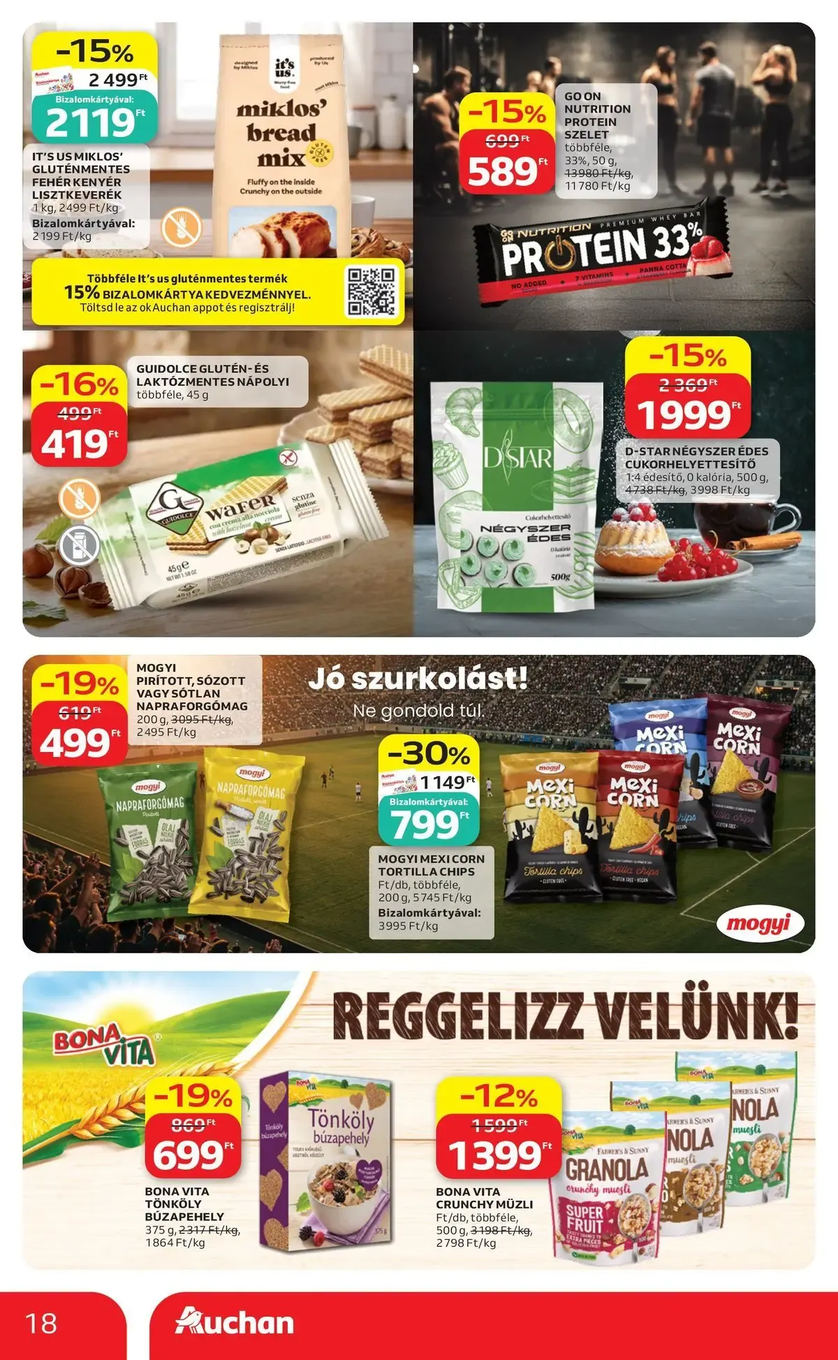 Katalógus Auchan Hipermarket június 18.-tól június 24.-ig 2026. - Oldal 18