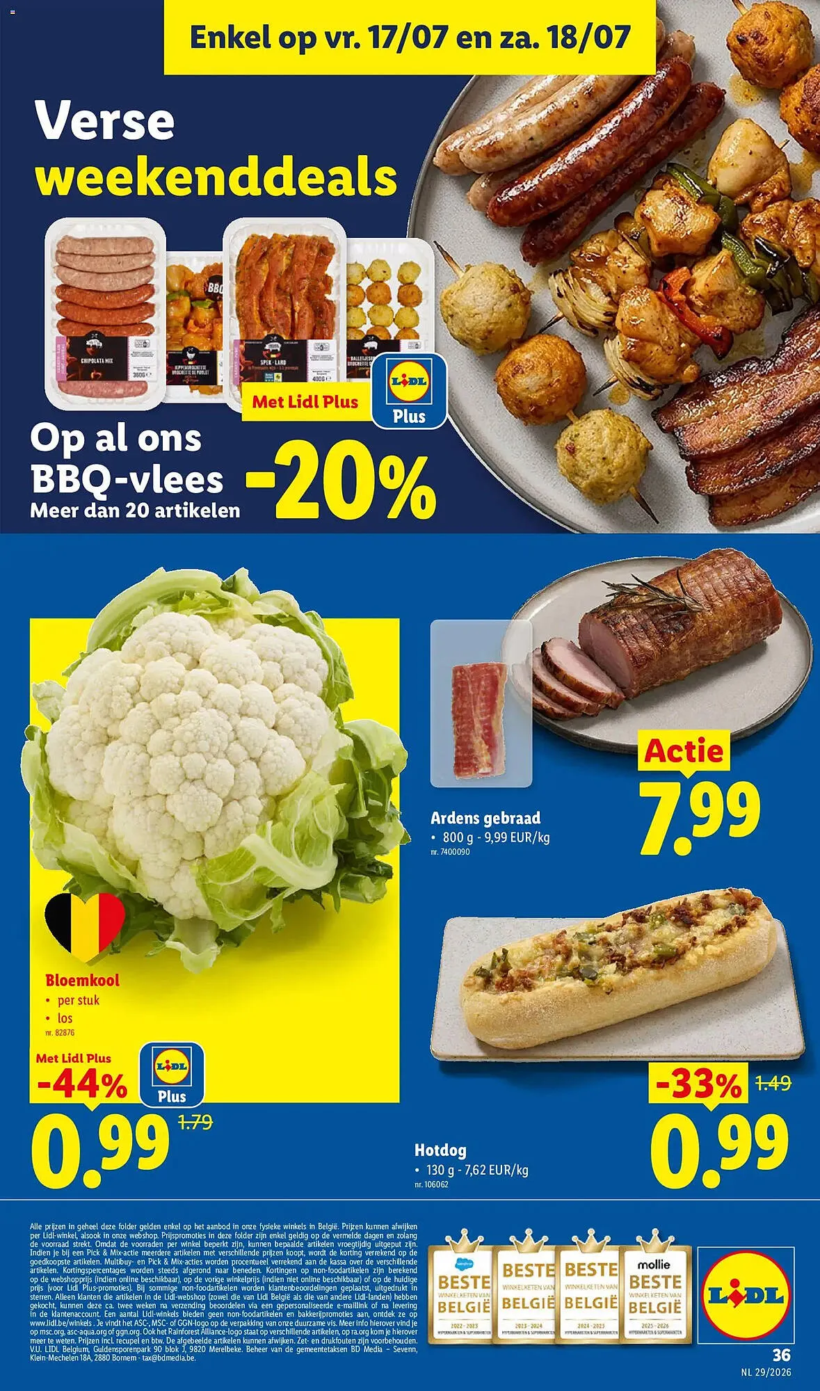 Door jullie verkozen tot Verskampioen 2026 van 13 juli tot 18 juli 2026 - folder pagina 36