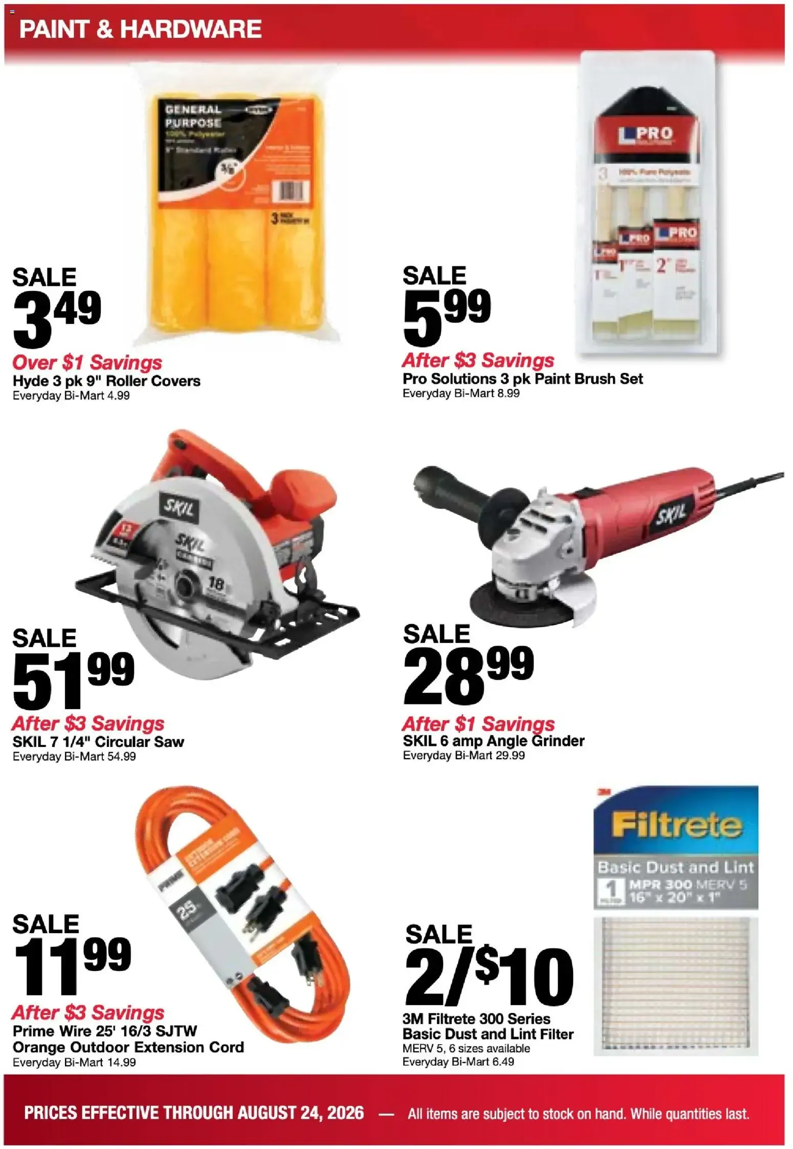 Weekly ad Bi-Mart Weekly Ad from 08/18/2026 - Flyer from August 18 to August 24 2026 - Page 16